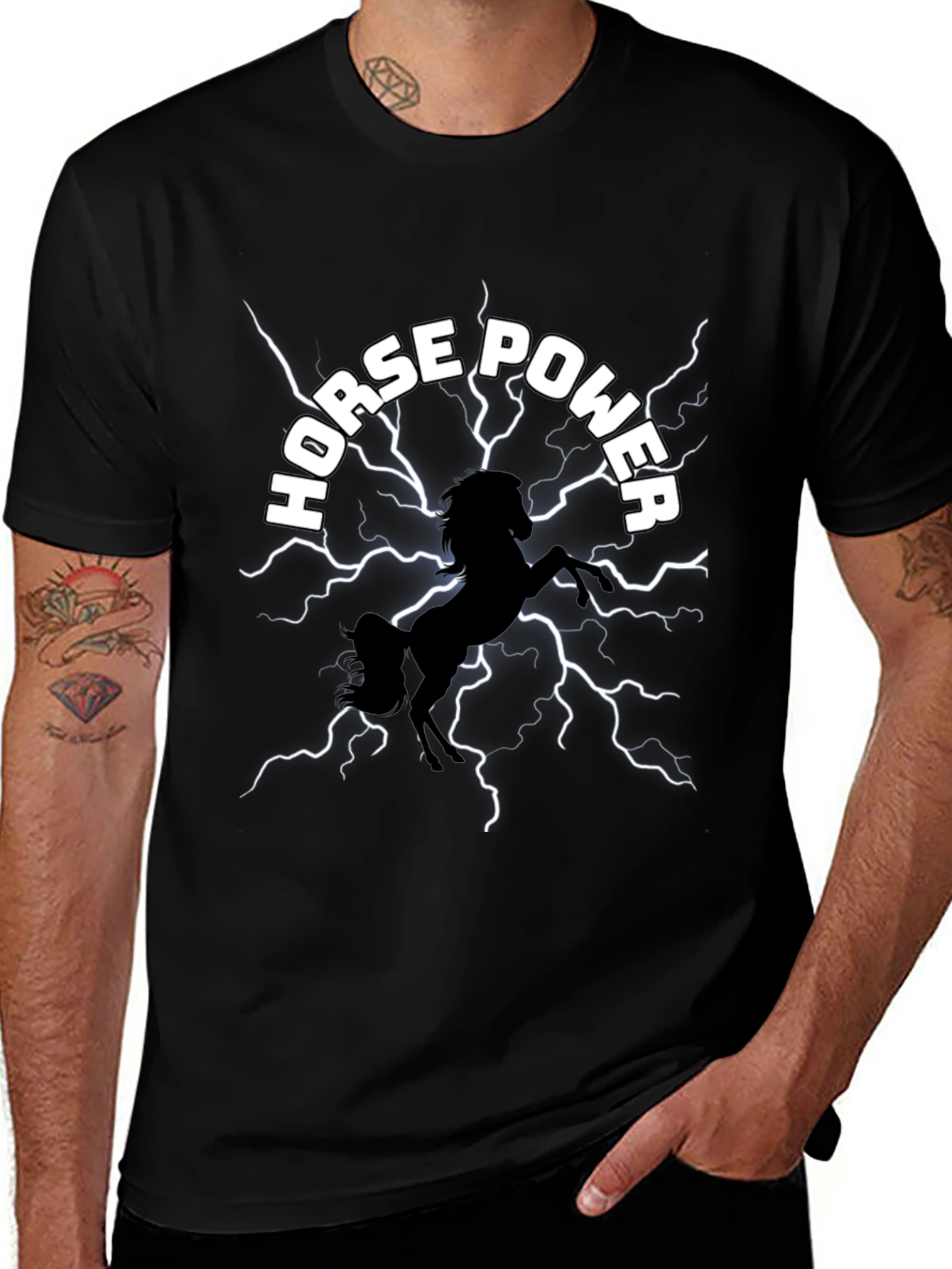 Horsepower Graphic Tee