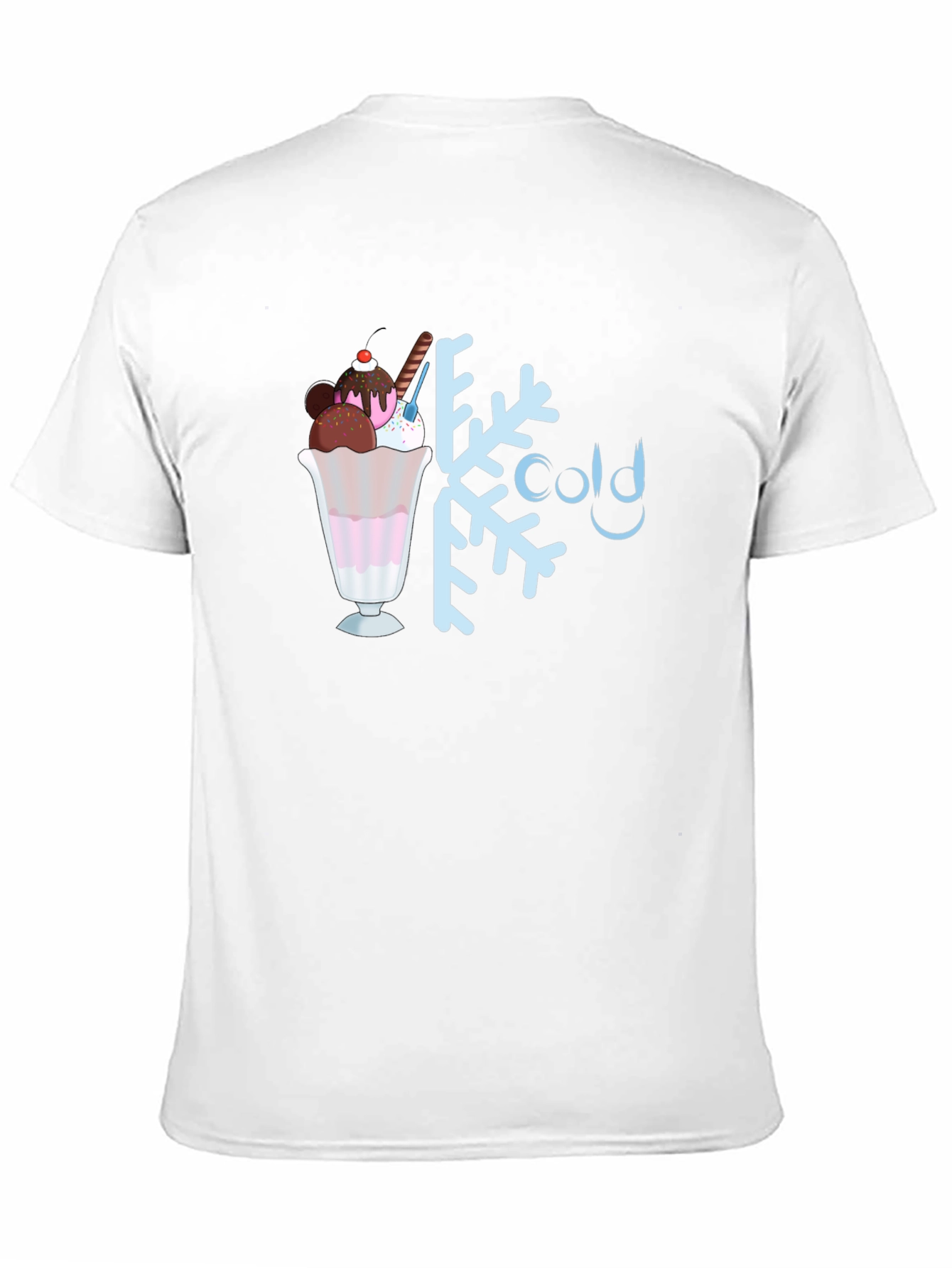 Cold Treat Graphic Tee - Black