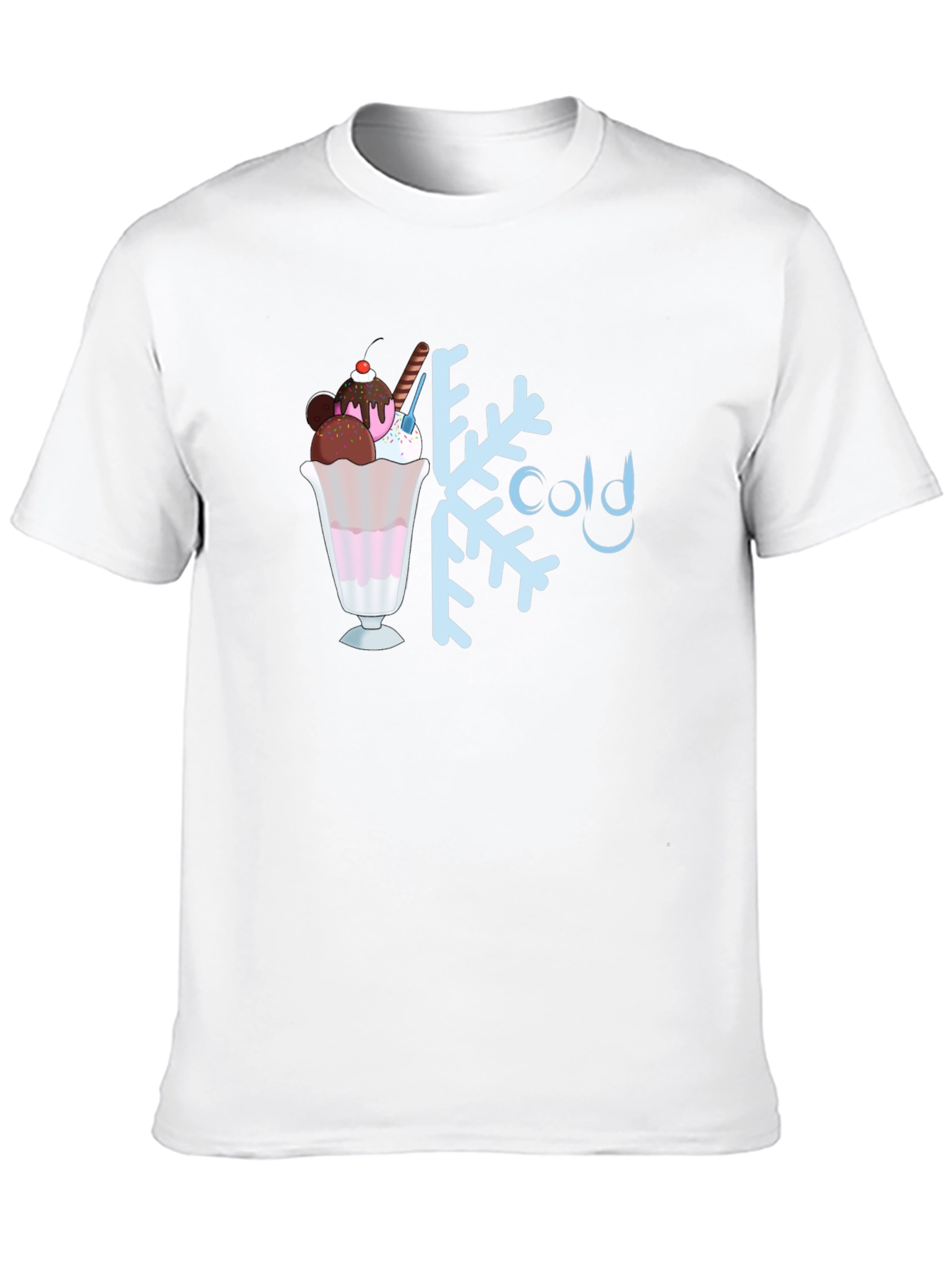 Cold Treat Graphic Tee - Black