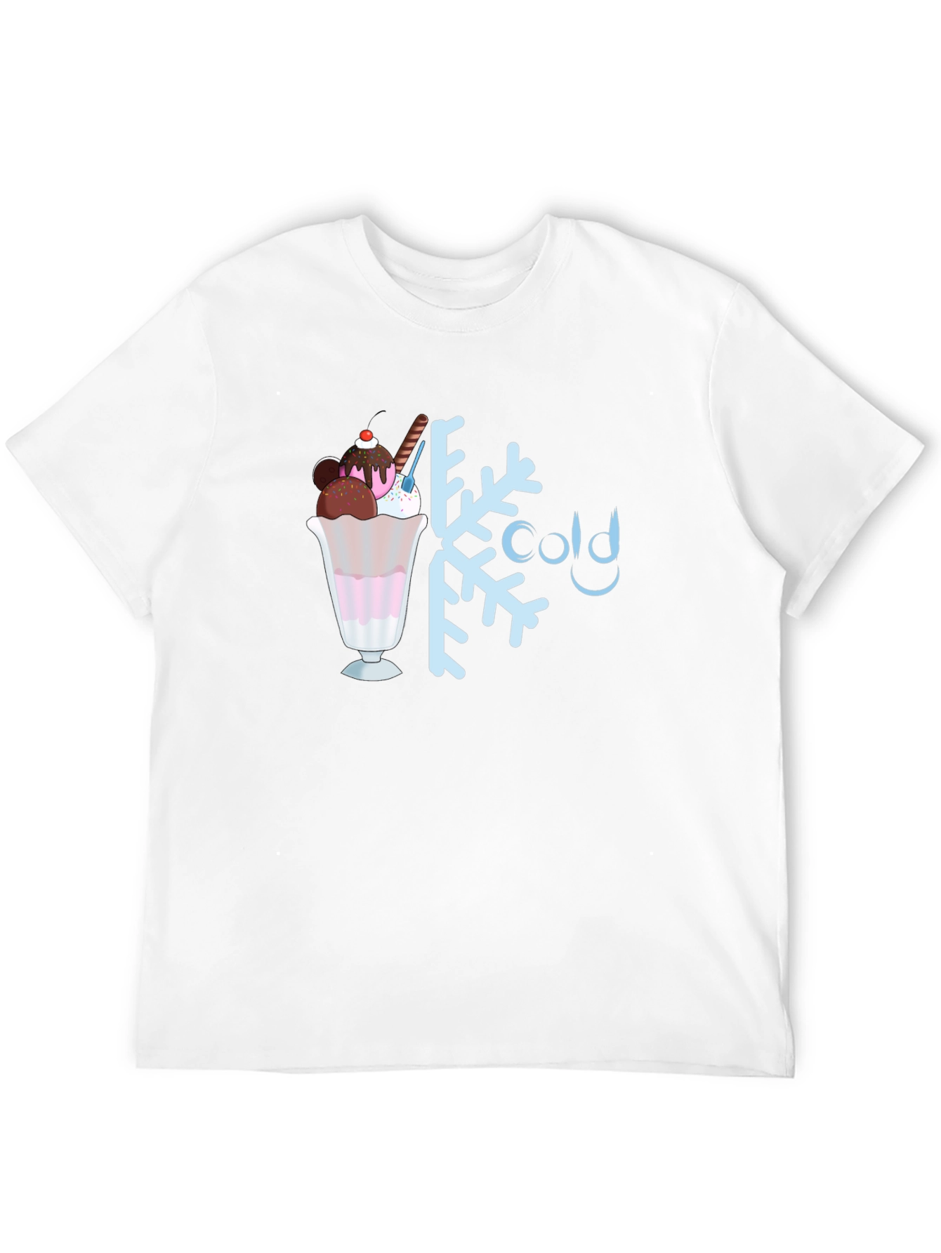 Cold Treat Graphic Tee - Black