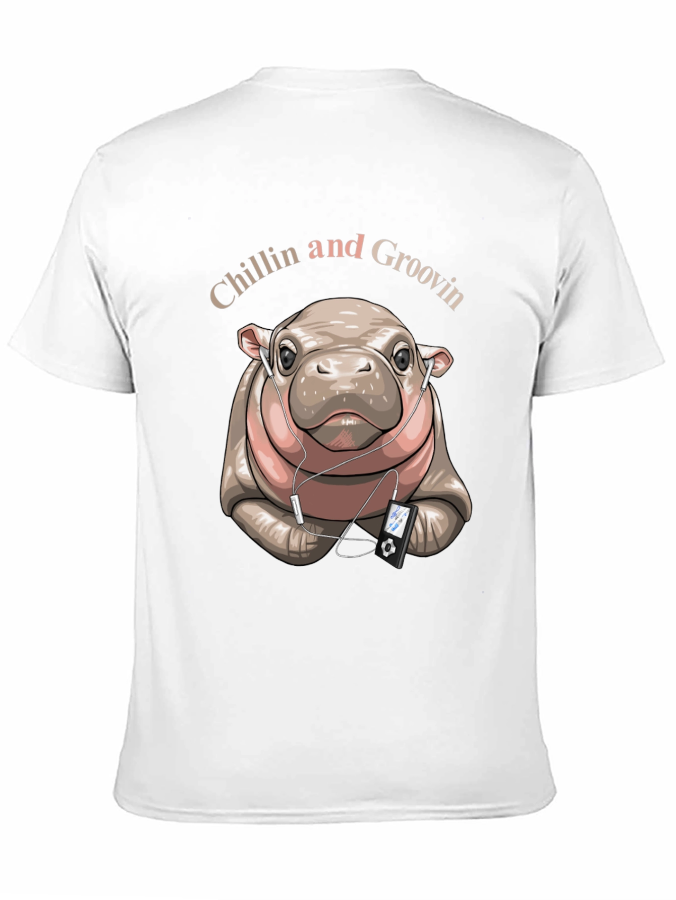 Chillin Hippo Graphic Tee