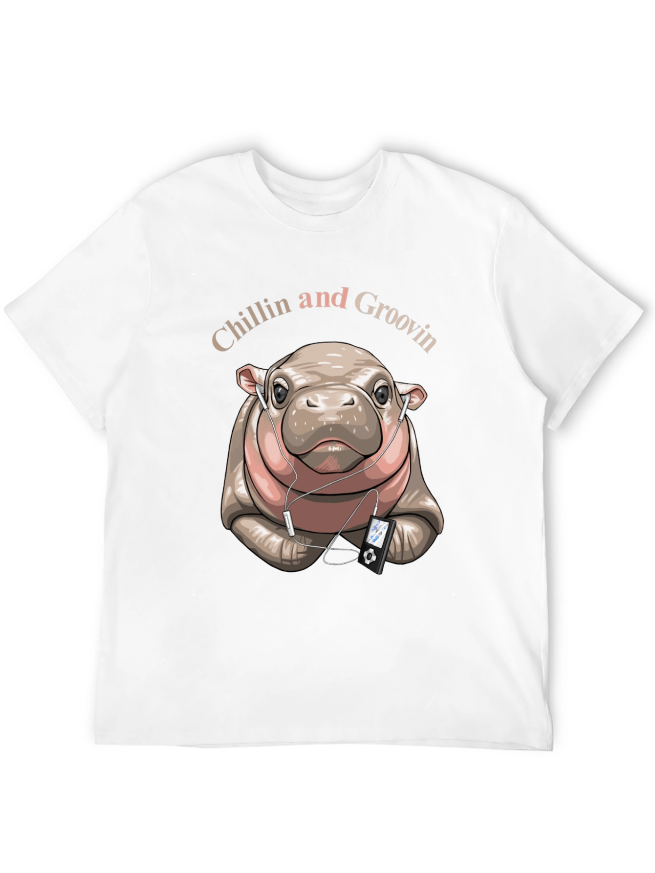 Chillin Hippo Graphic Tee
