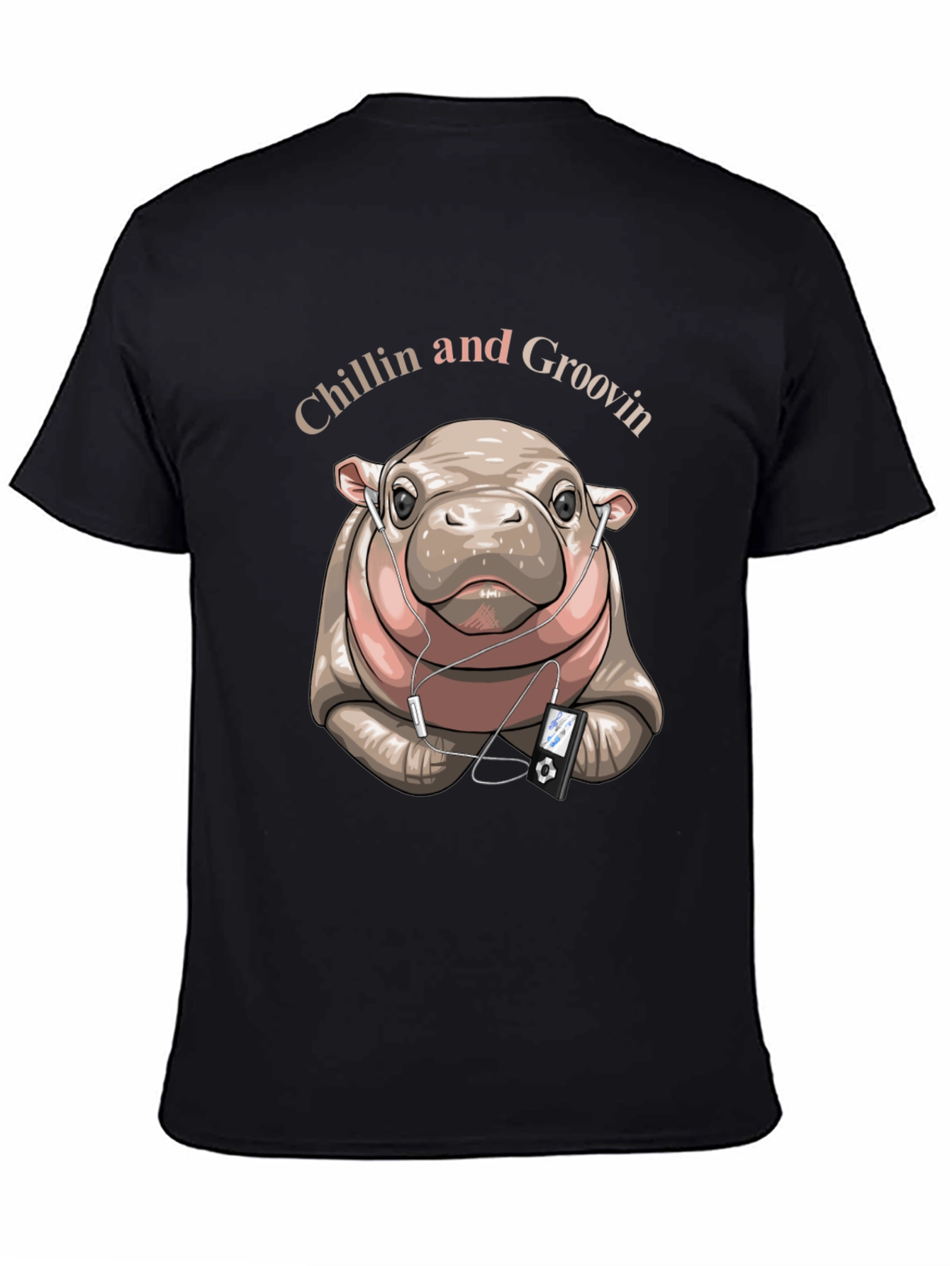 Chillin Hippo Graphic Tee