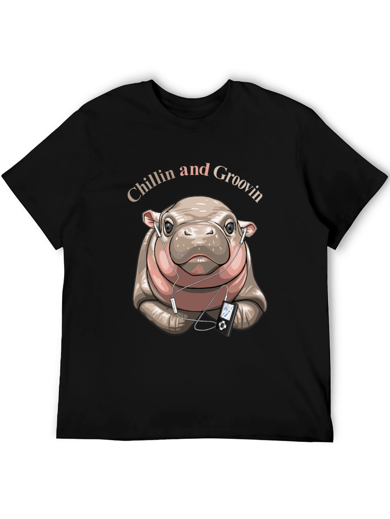 Chillin Hippo Graphic Tee
