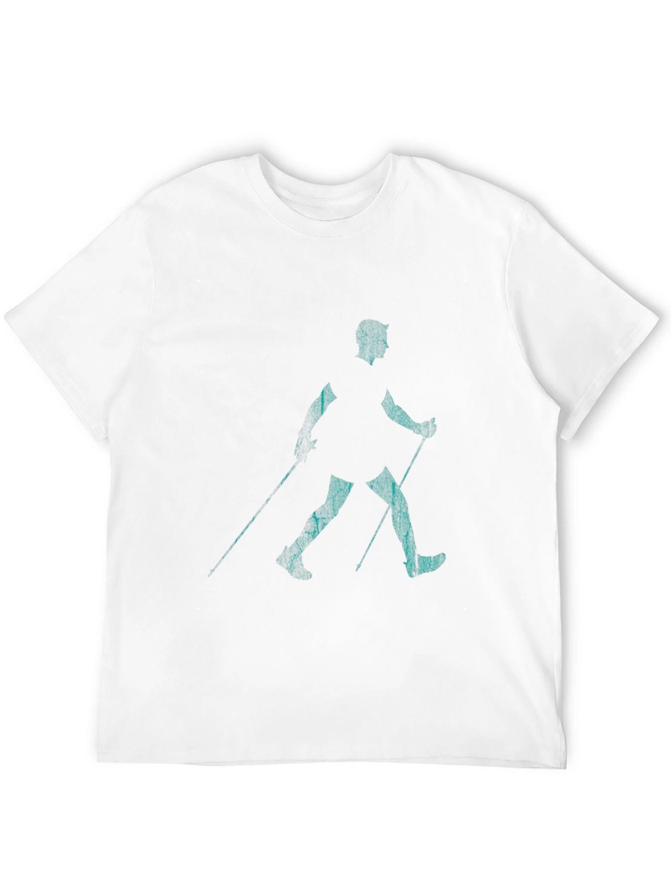 Nordic Walking Black T-Shirt