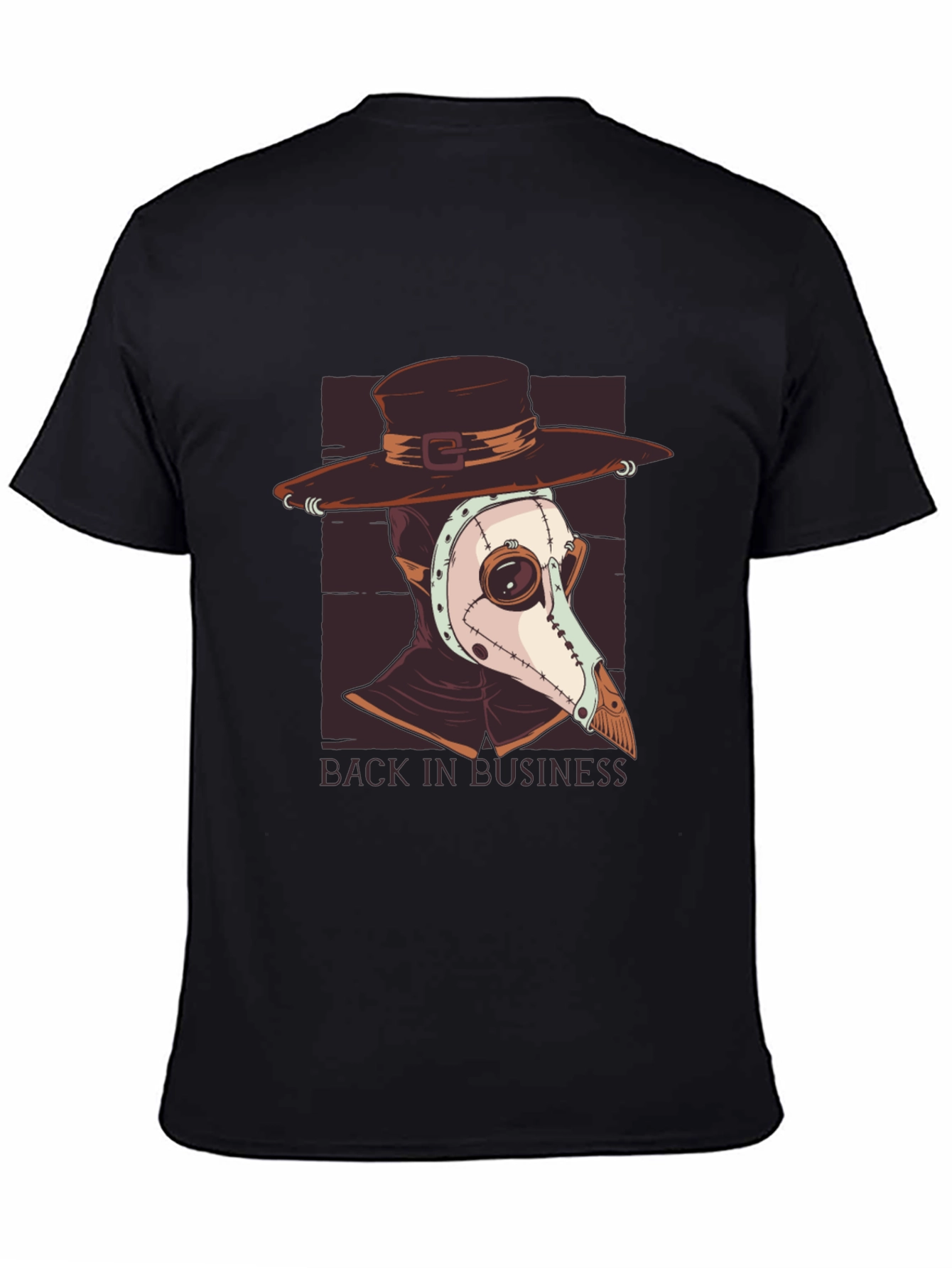 Plague Doctor Back in Business Graphic T-Shirt