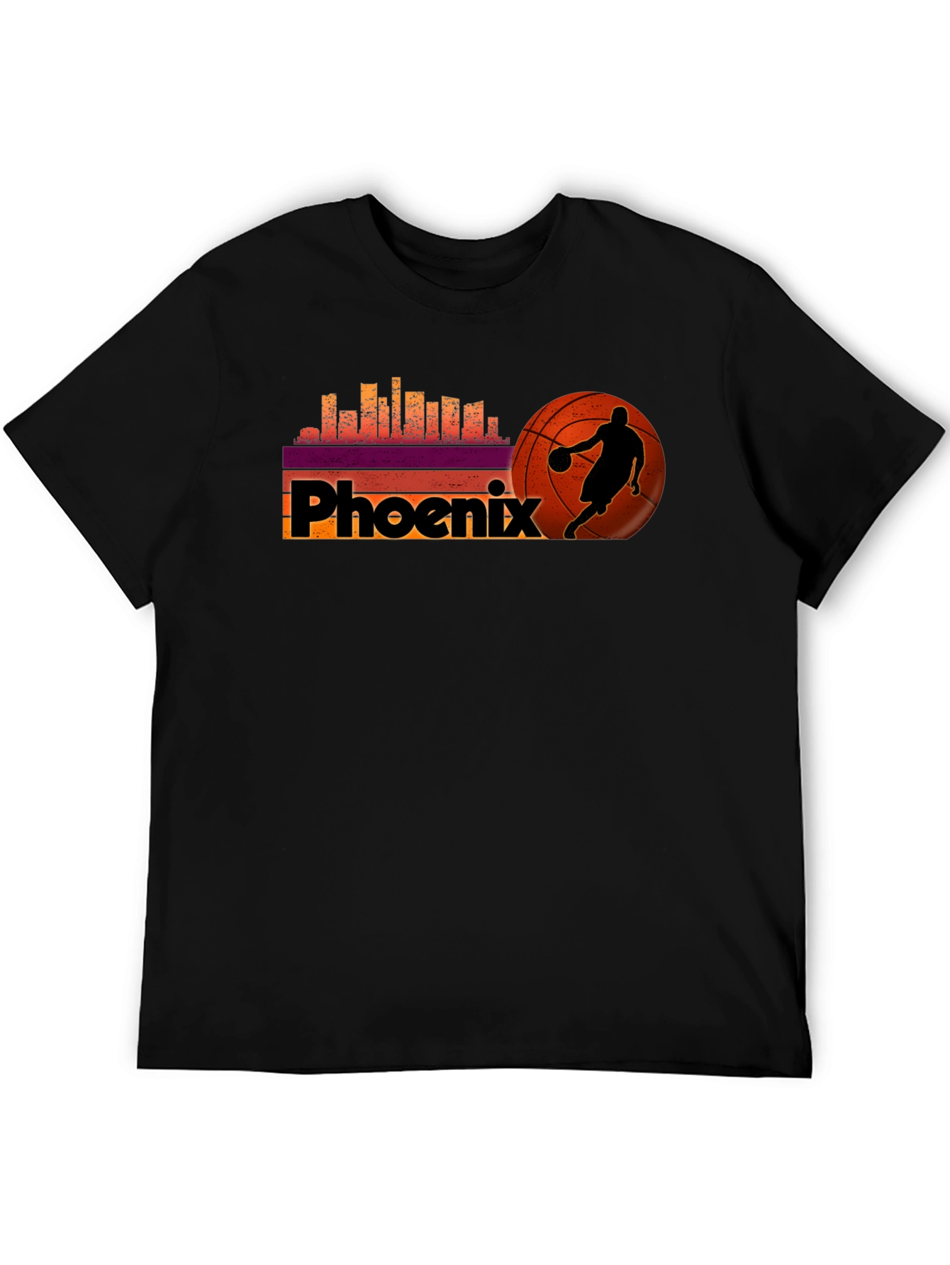 Phoenix Basketball Black T-Shirt