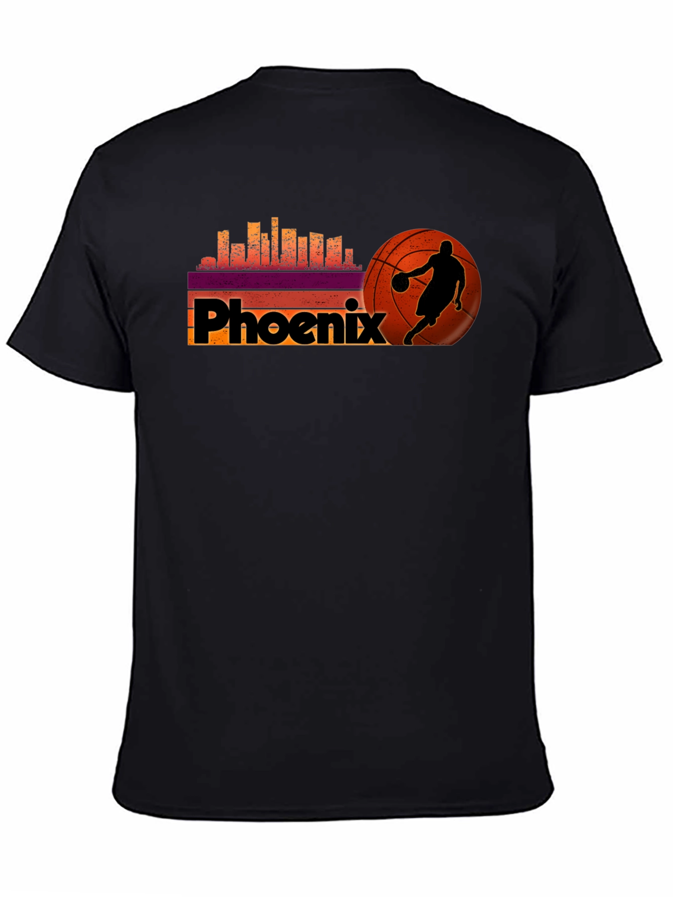 Phoenix Basketball Black T-Shirt