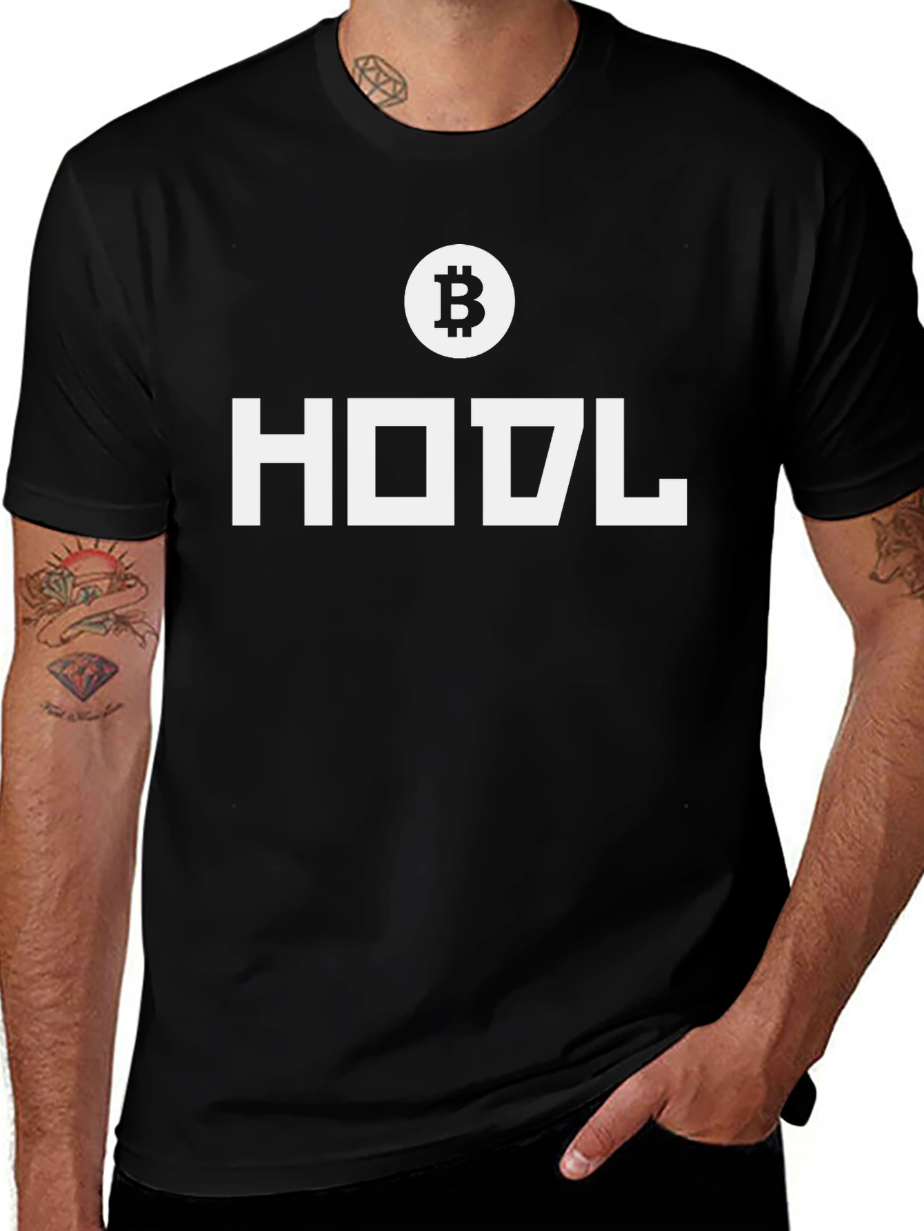 HODL Bitcoin T-Shirt - Crypto Investor Apparel