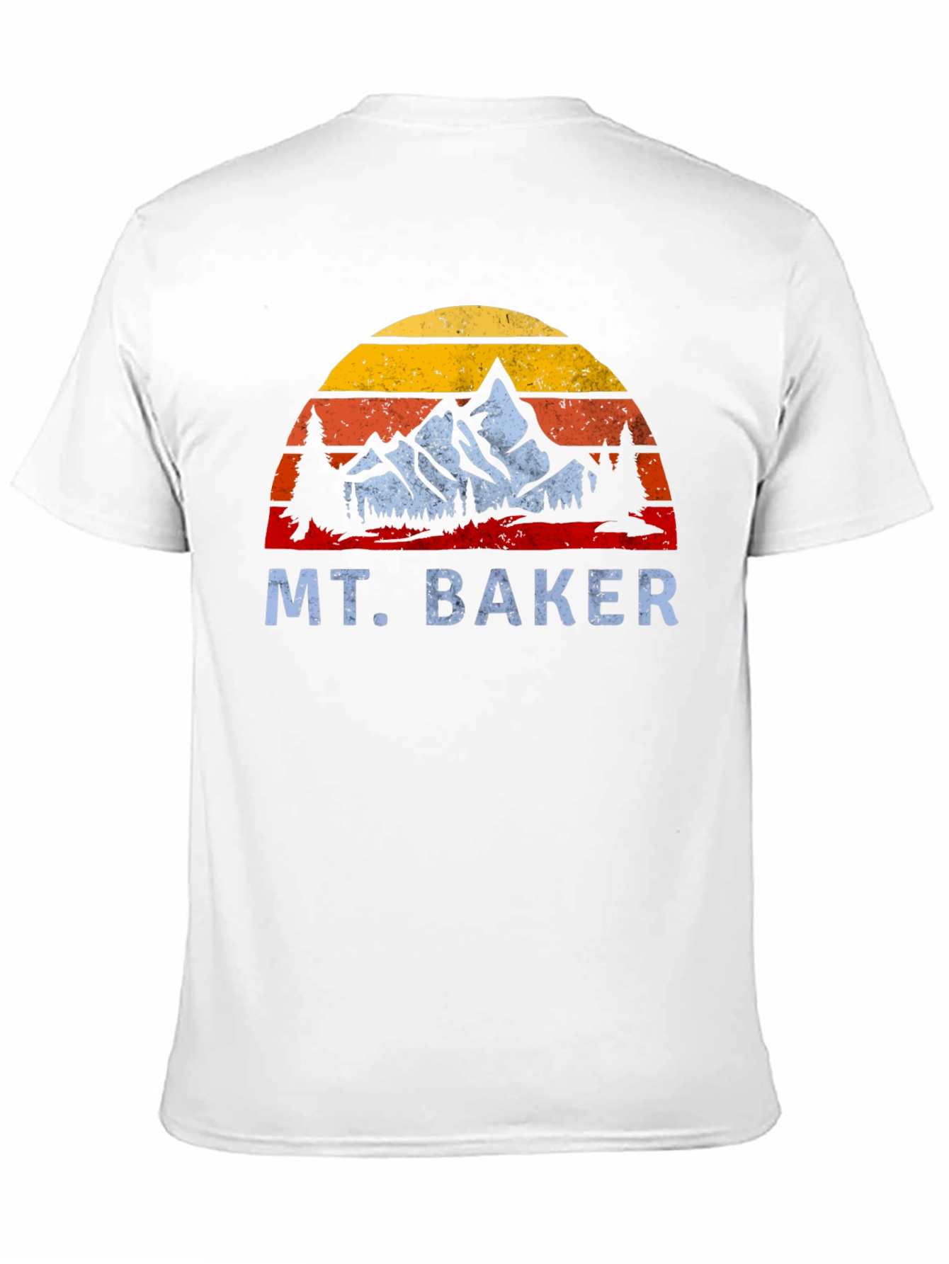 Mt. Baker Retro Graphic Tee