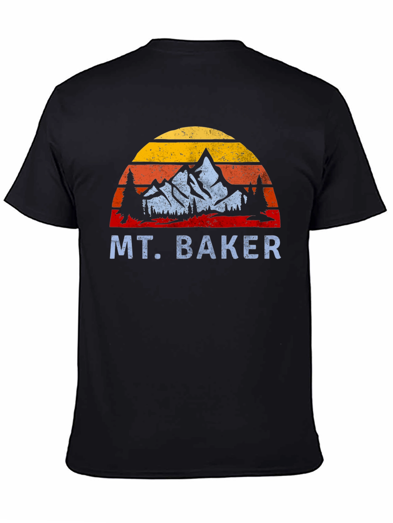 Mt. Baker Retro Graphic Tee