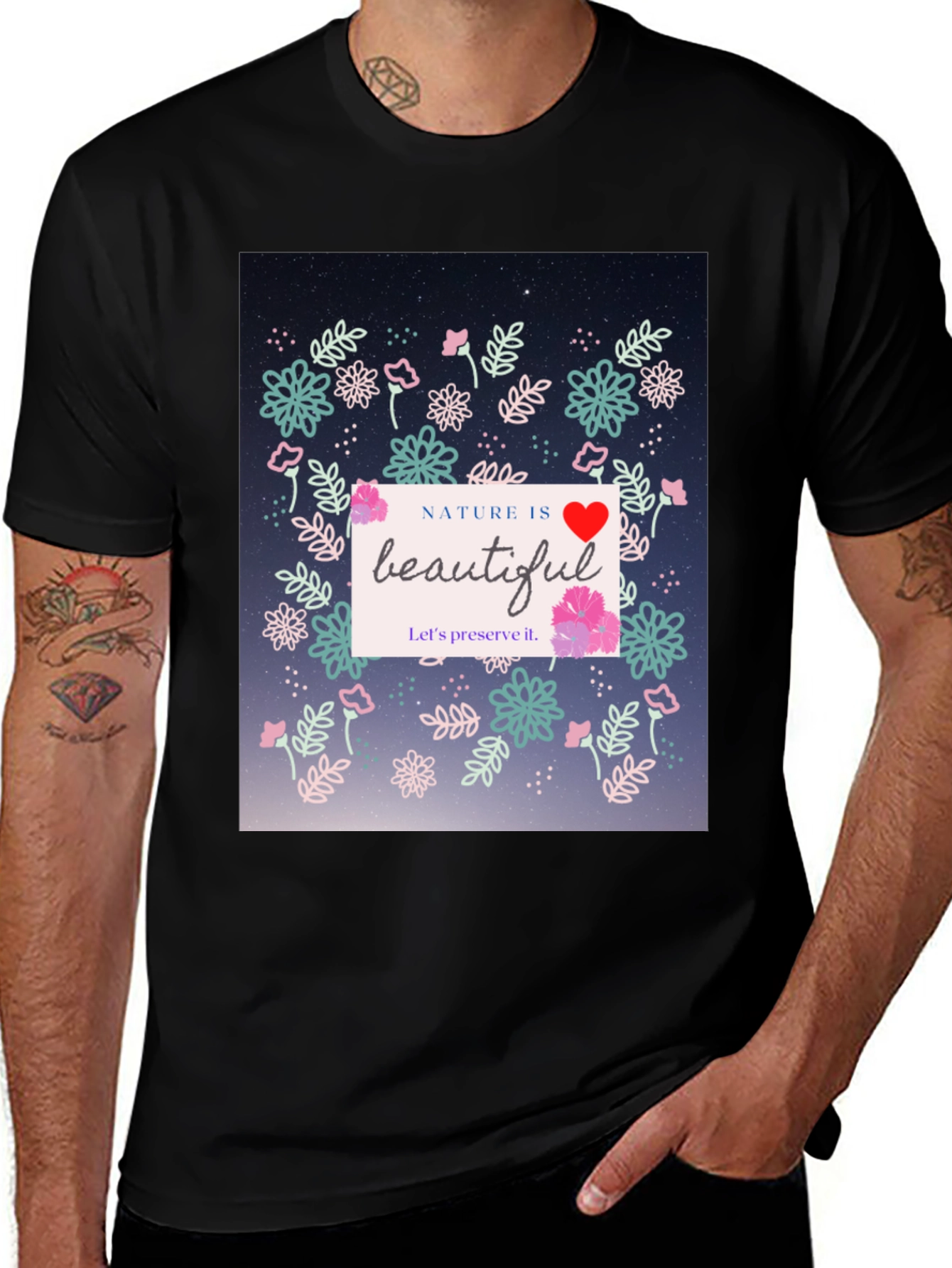 Nature Is Beautiful Graphic Tee
