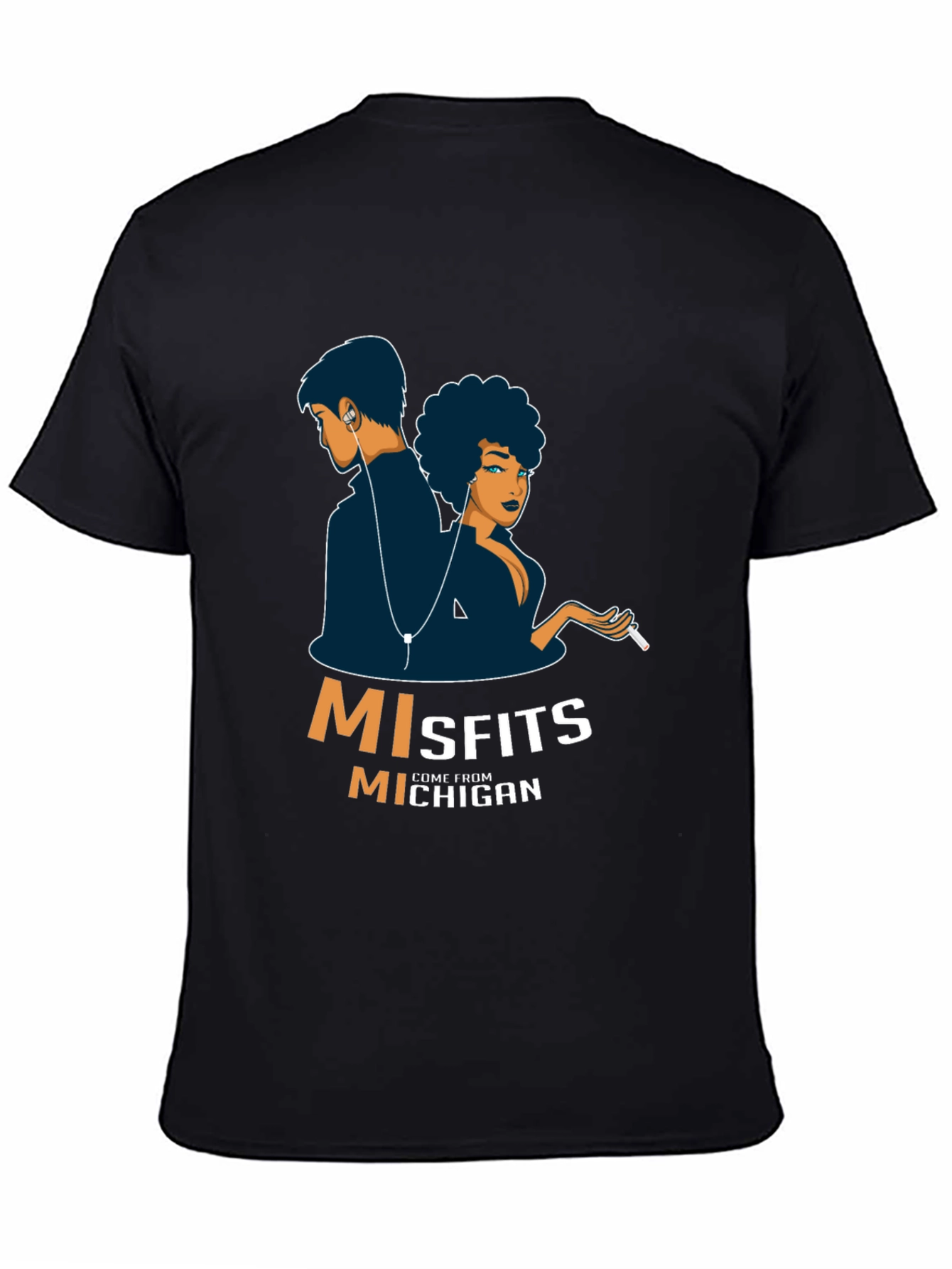 Misfits From Michigan Graphic T-Shirt