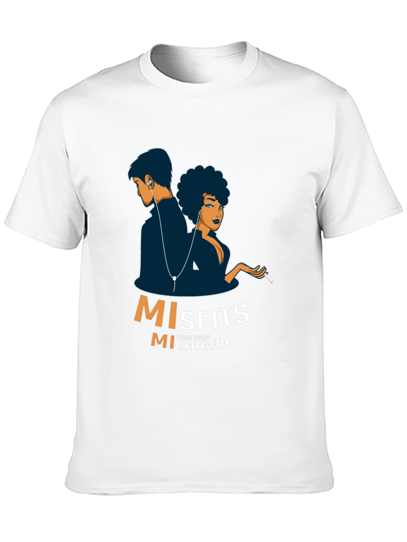 Misfits From Michigan Graphic T-Shirt