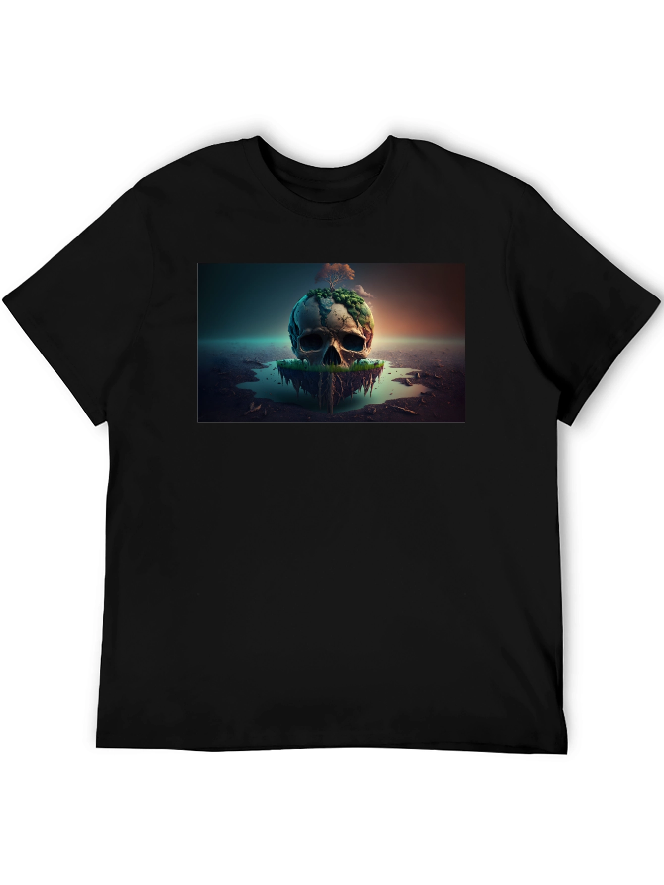 Skull Island Graphic Tee - Edgy Style