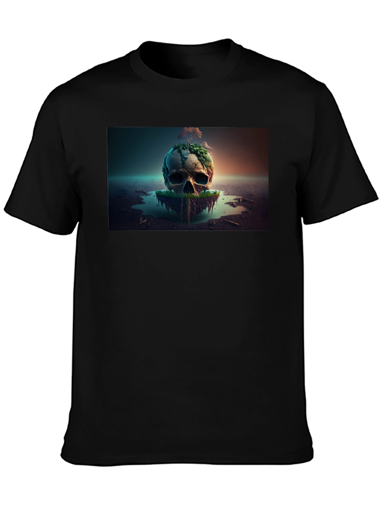 Skull Island Graphic Tee - Edgy Style