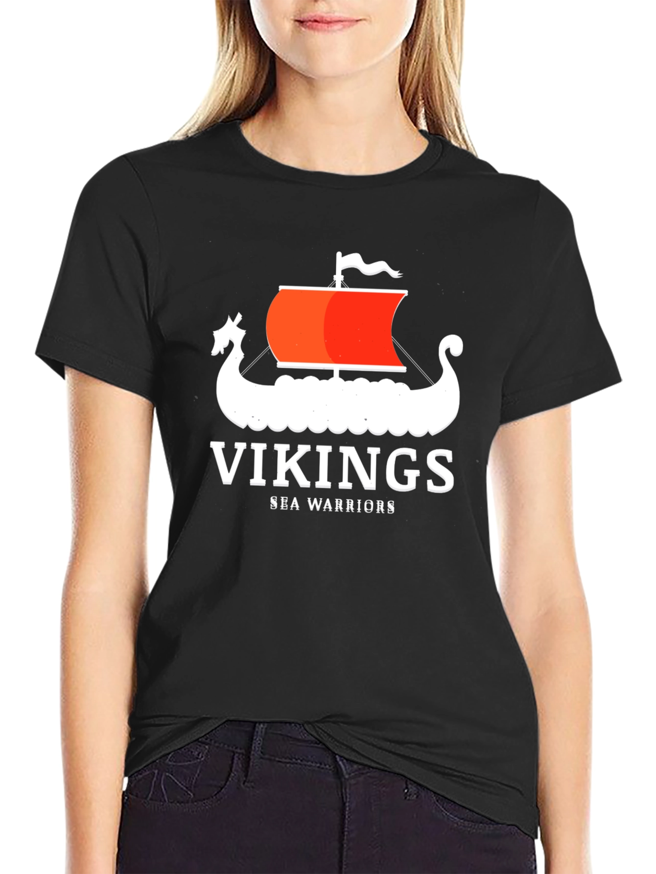 Vikings Sea Warriors Graphic T-Shirt