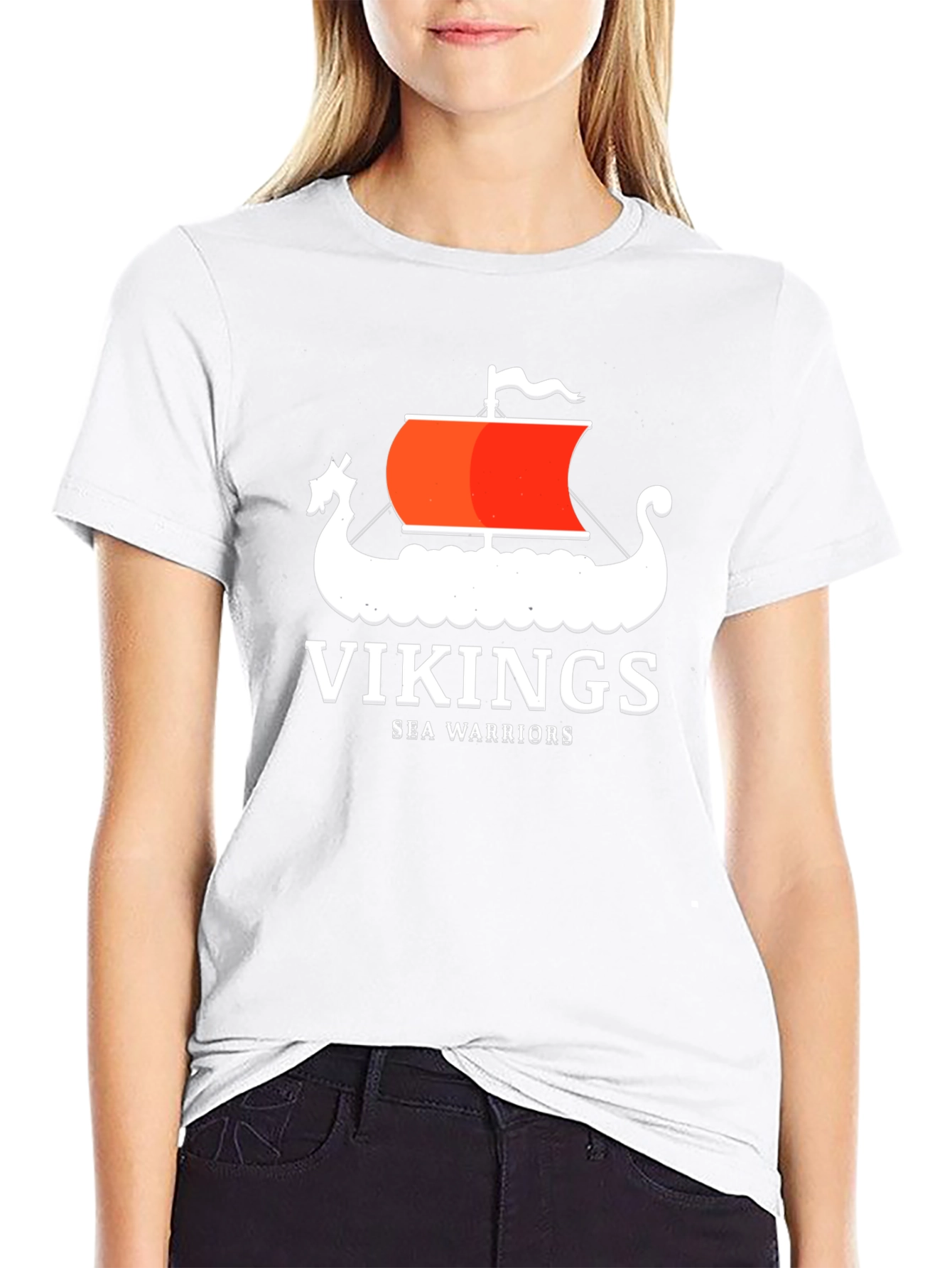 Vikings Sea Warriors Graphic T-Shirt