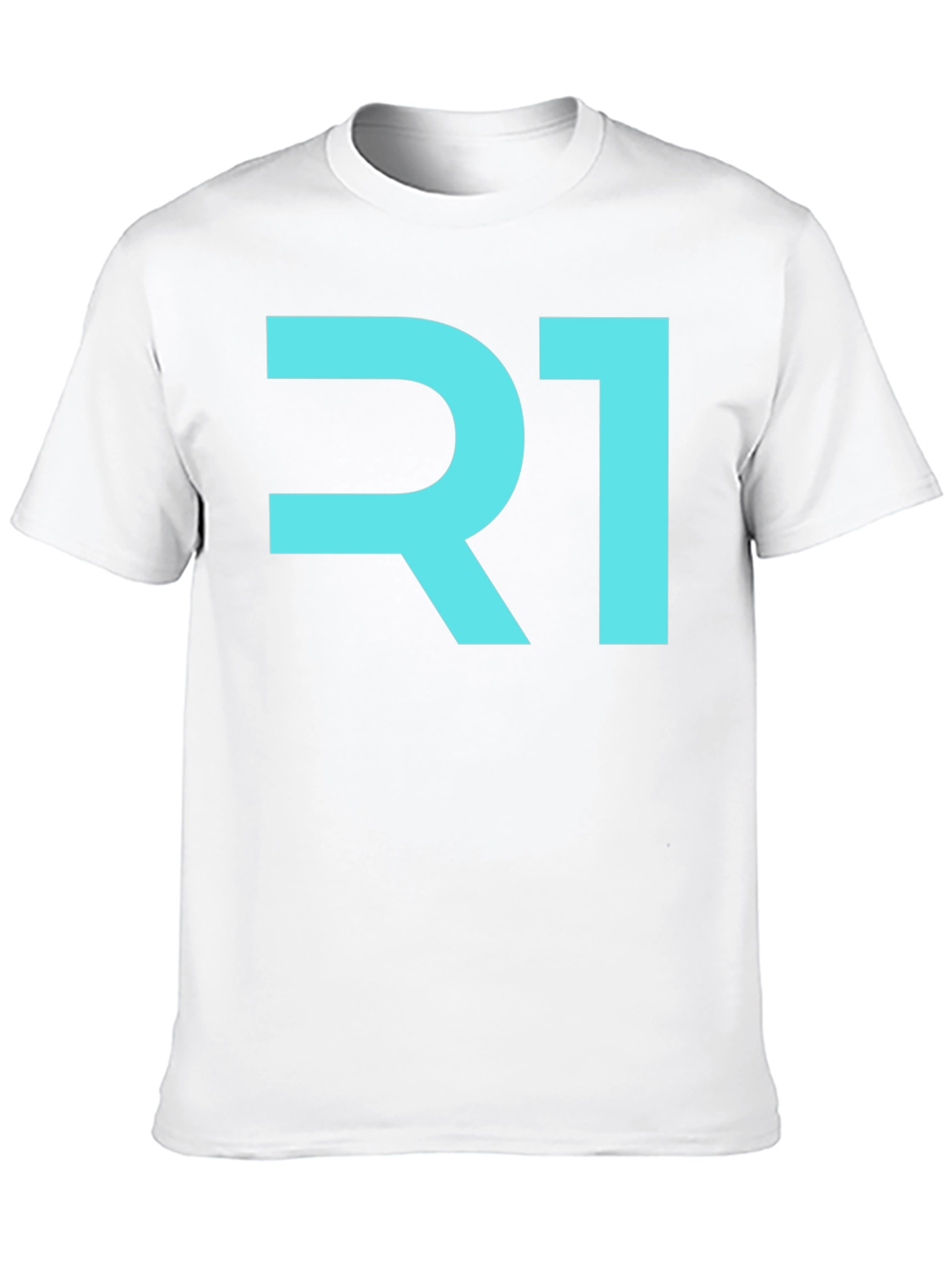 R1 Graphic T-Shirt - Black Modern Design