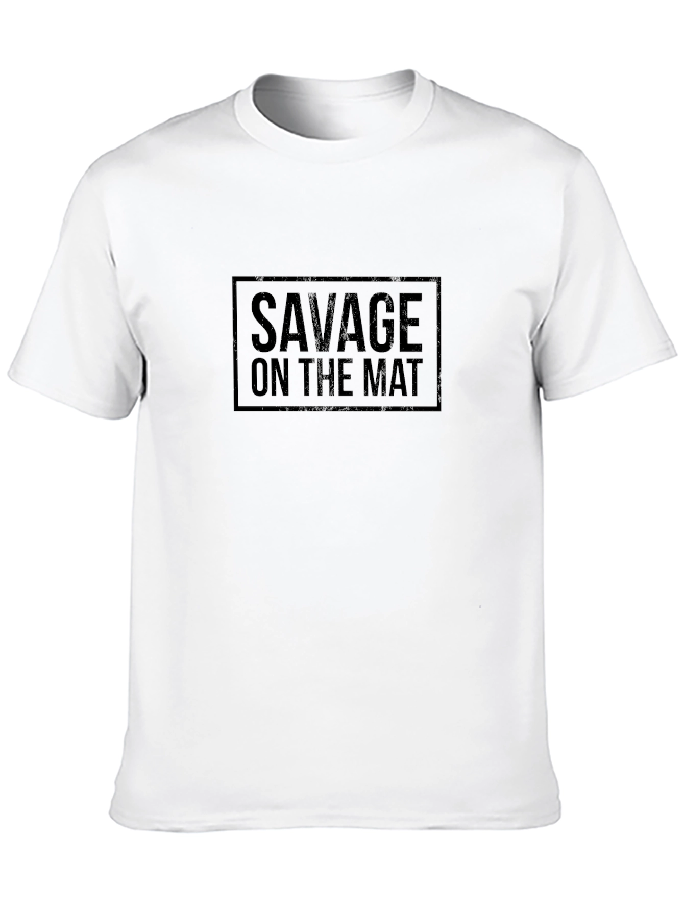 Savage On The Mat Black T-Shirt