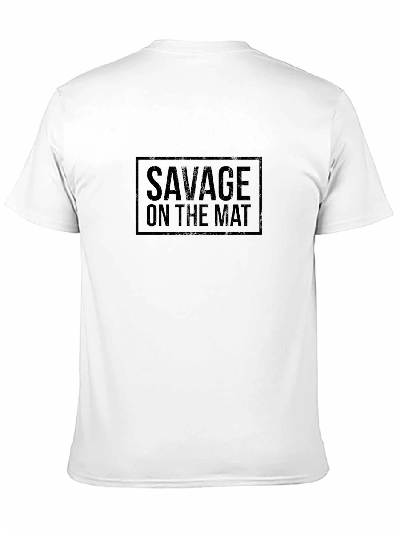 Savage On The Mat Black T-Shirt