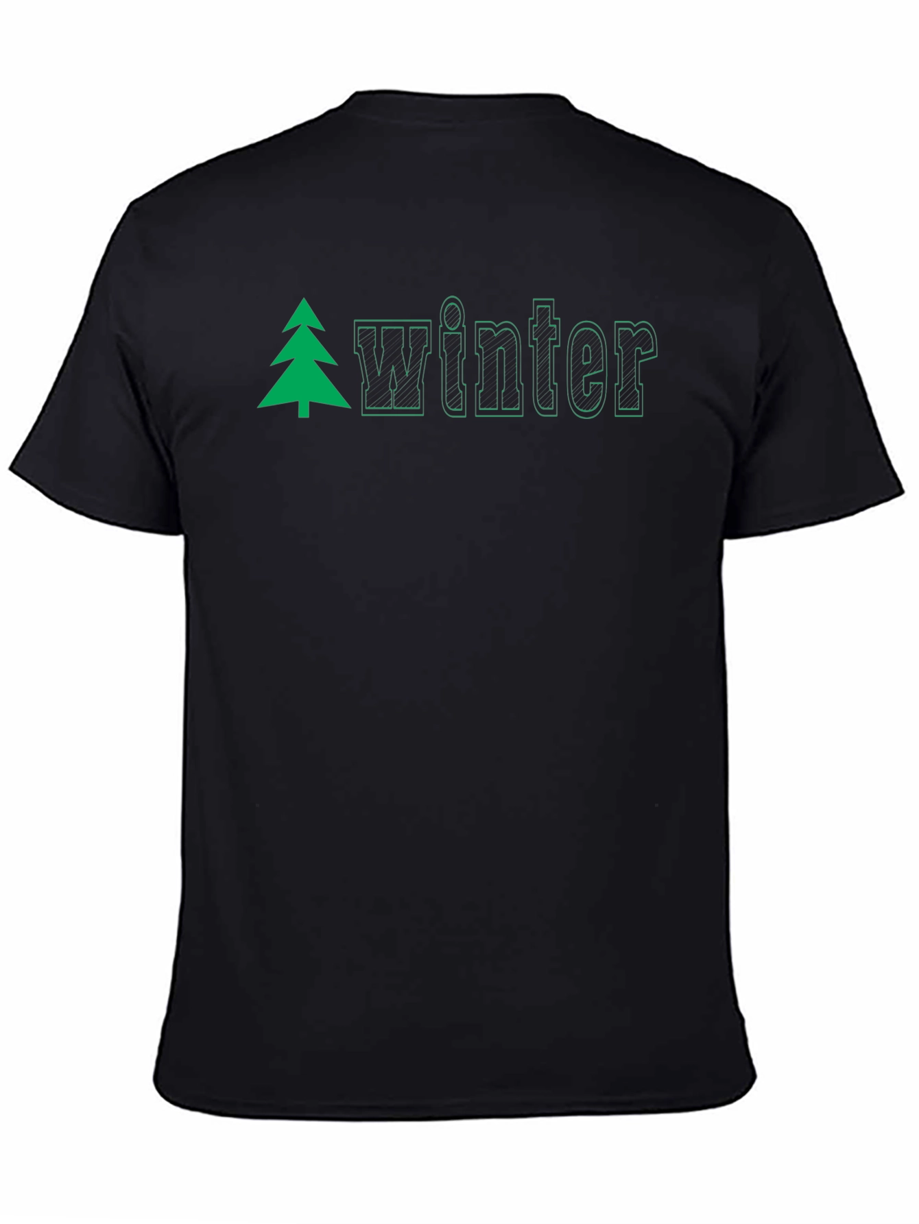 Winter Tree Graphic Tee - Stylish Holiday Apparel