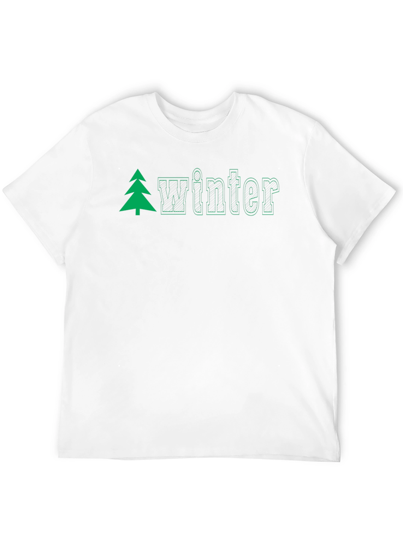 Winter Tree Graphic Tee - Stylish Holiday Apparel