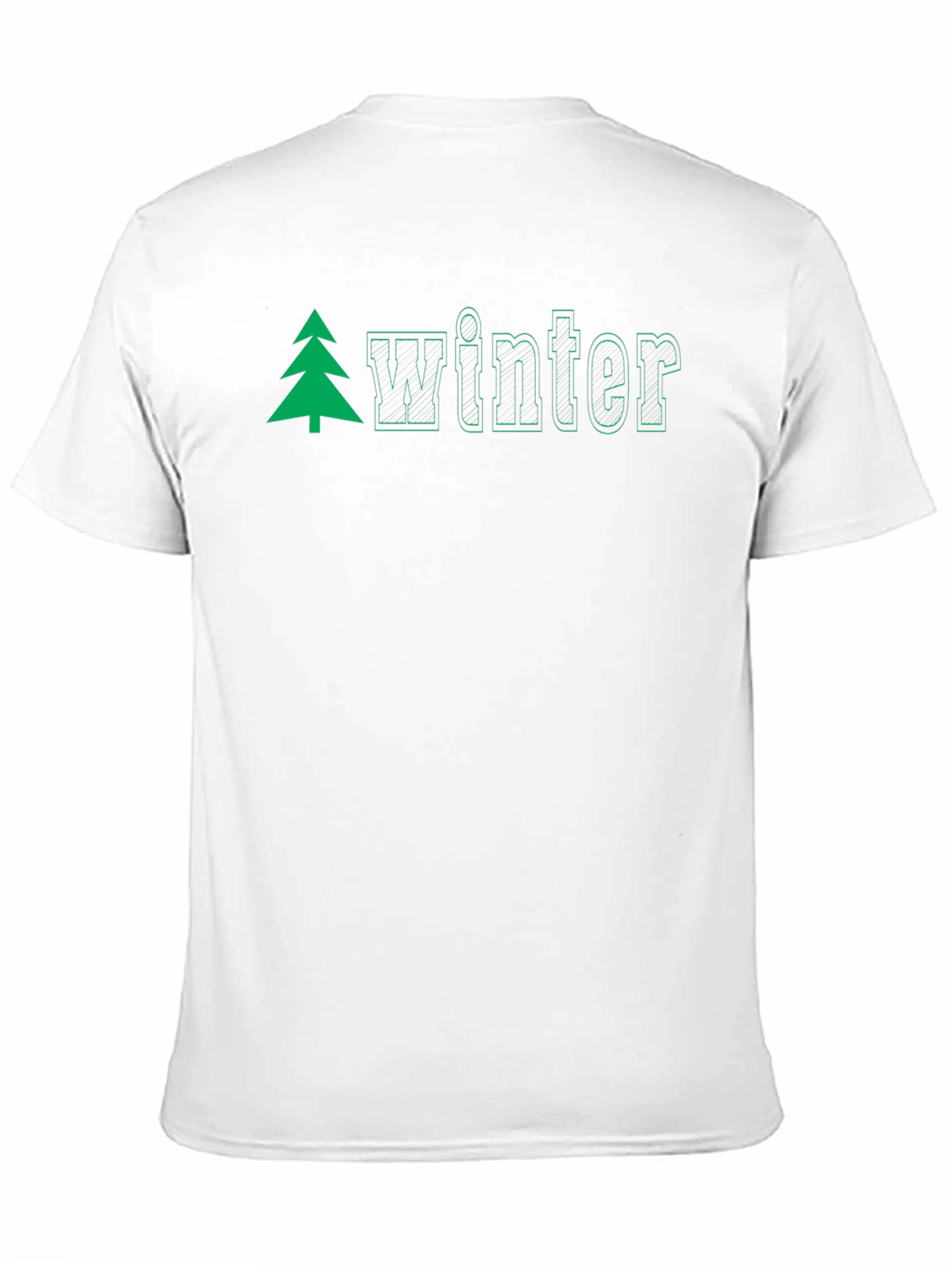Winter Tree Graphic Tee - Stylish Holiday Apparel