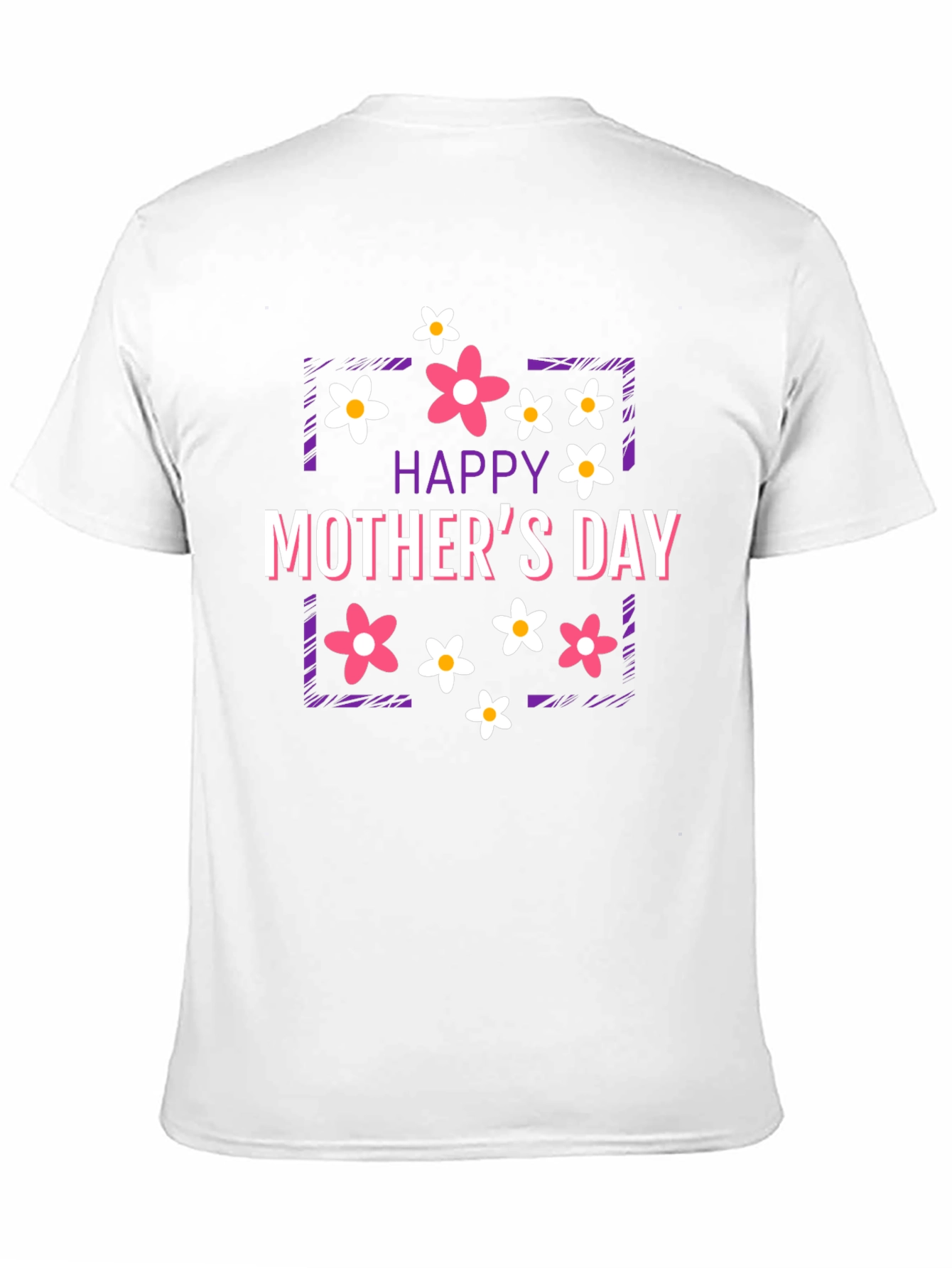 Happy Mothers Day Floral Graphic T-Shirt