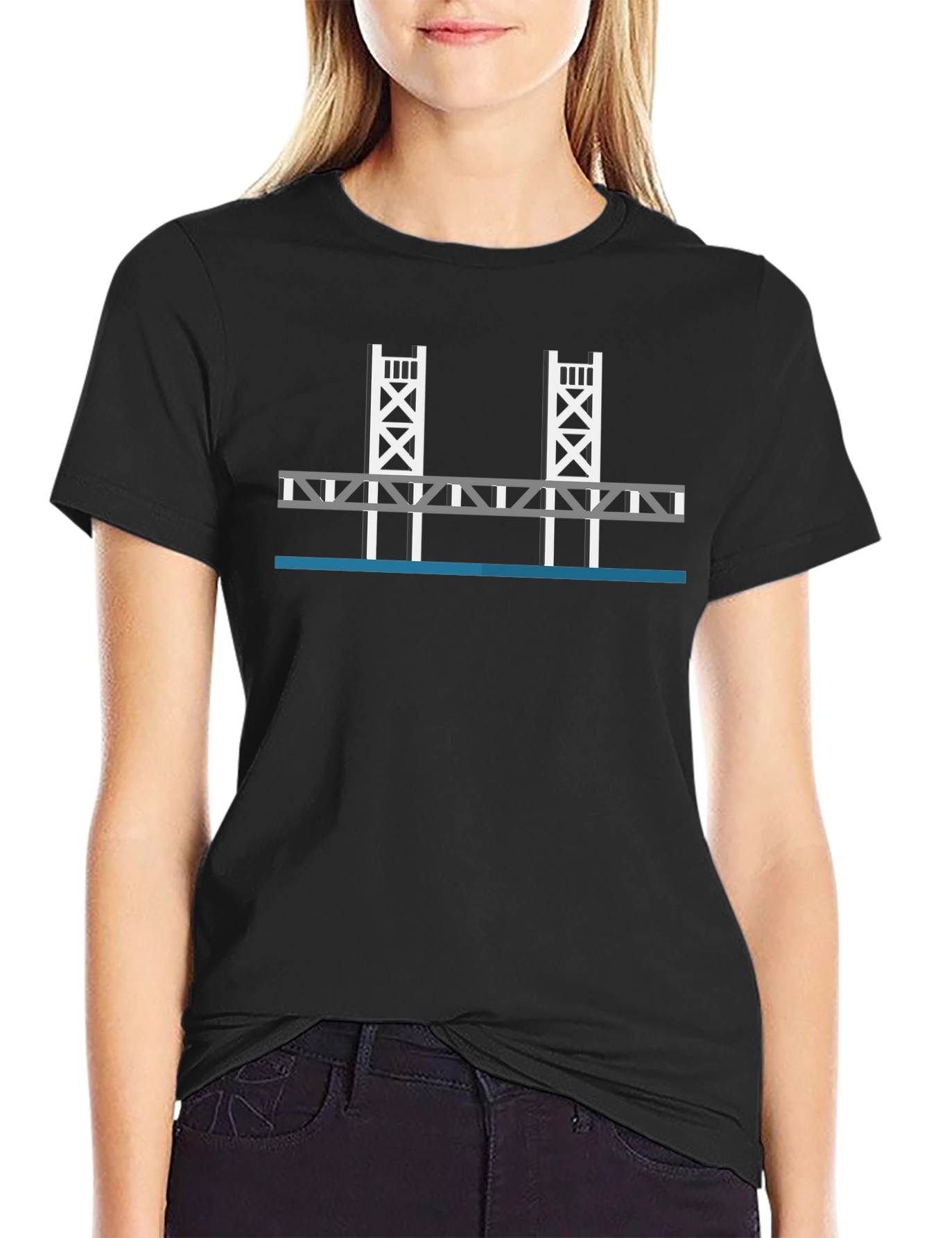 Geometric Bridge T-Shirt