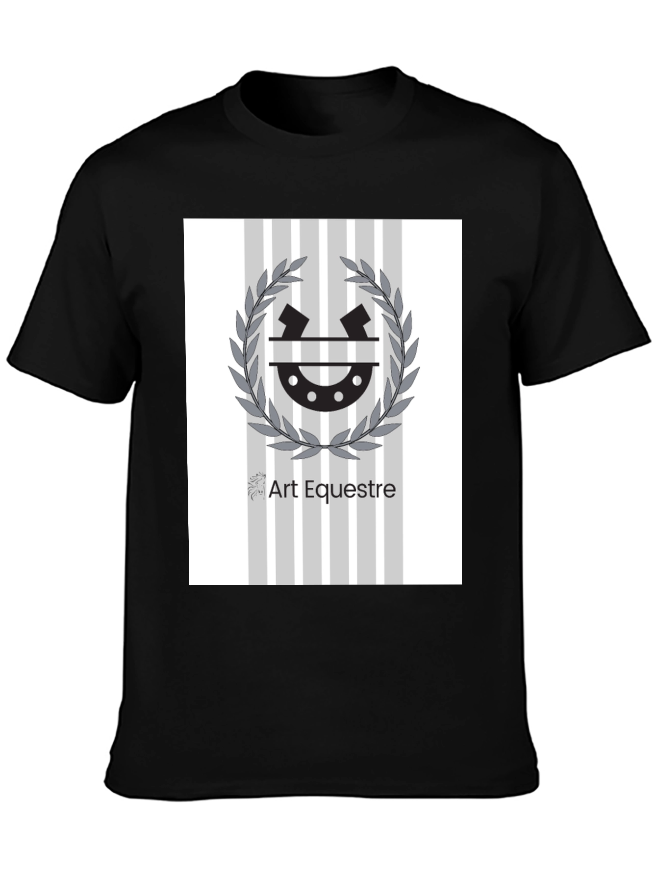 Art Equestre Graphic Tee - Black
