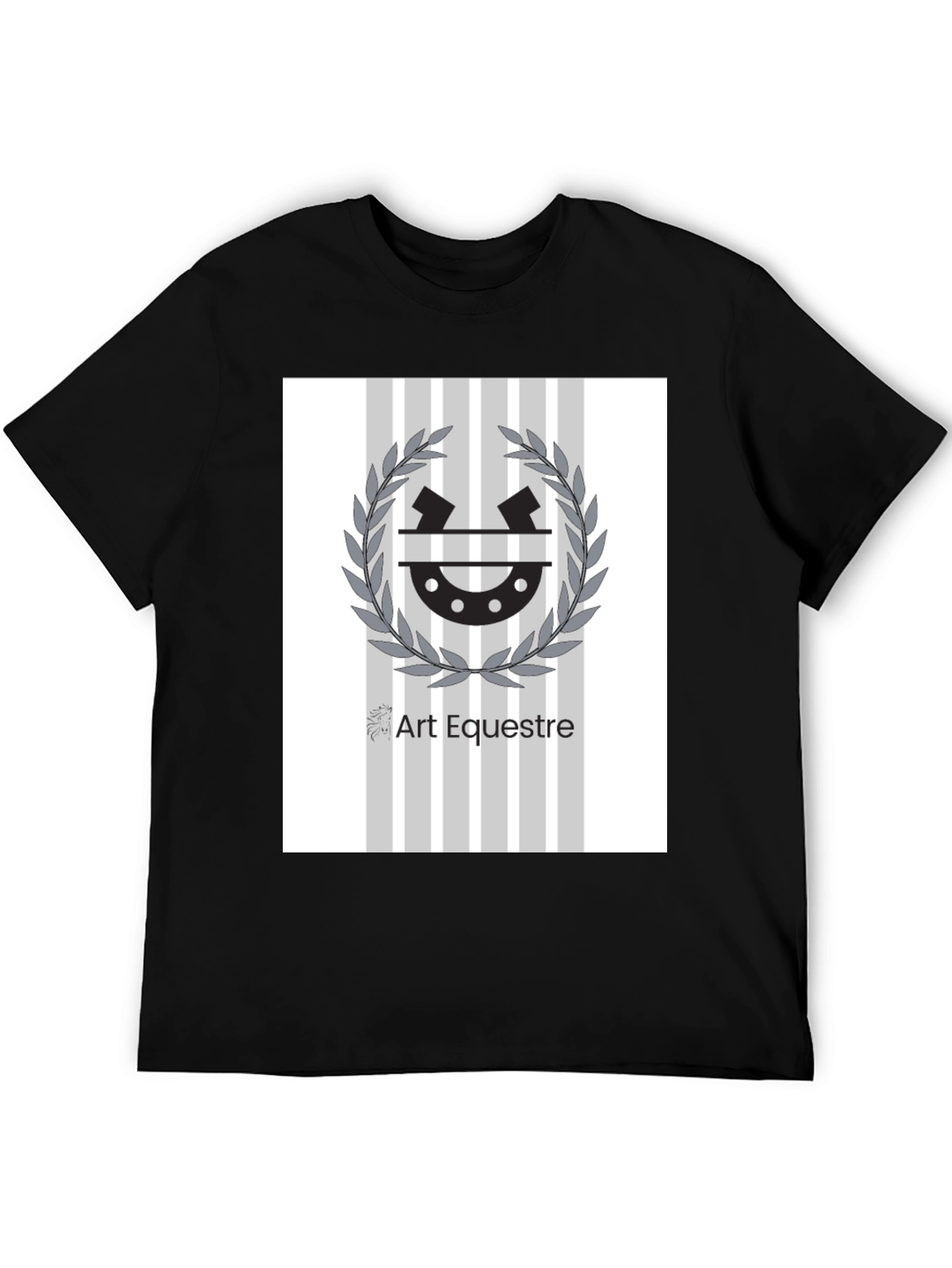 Art Equestre Graphic Tee - Black