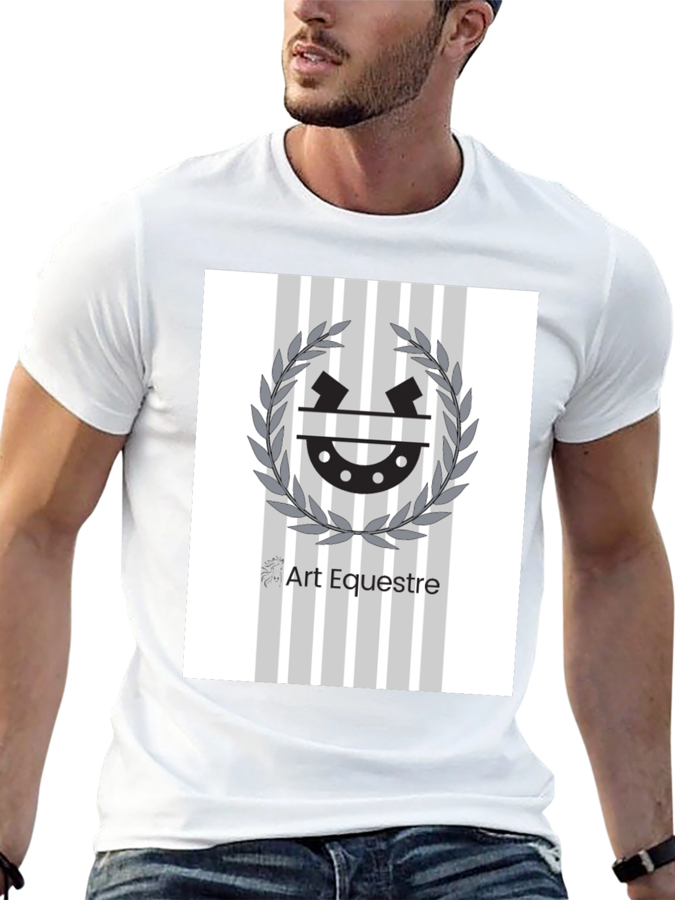 Art Equestre Graphic Tee - Black