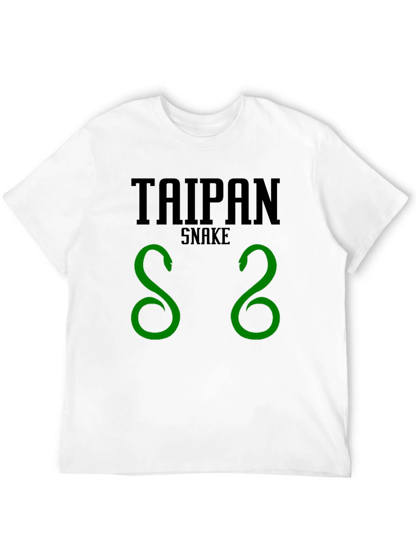 Taipan Snake Graphic Tee - Bold Style