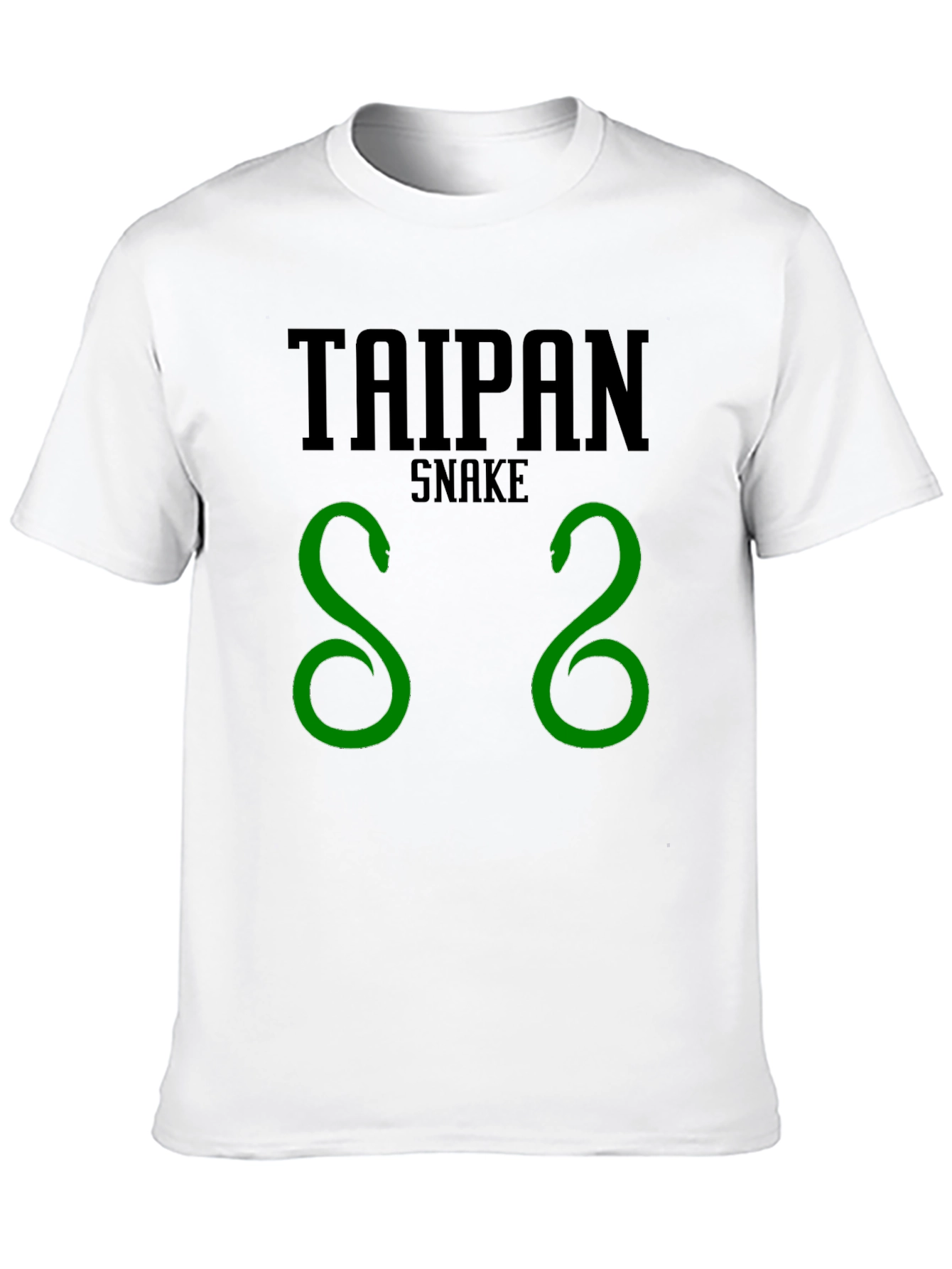 Taipan Snake Graphic Tee - Bold Style