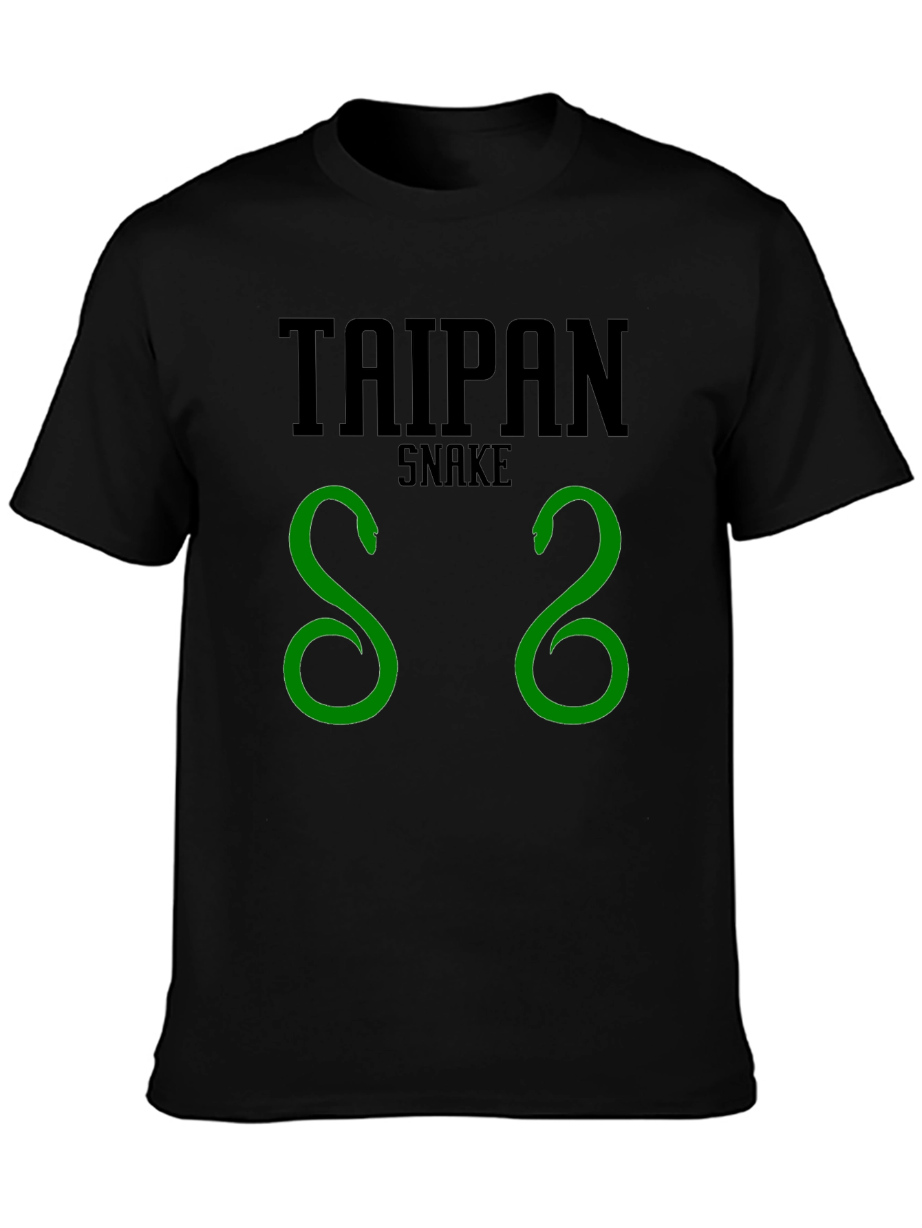Taipan Snake Graphic Tee - Bold Style