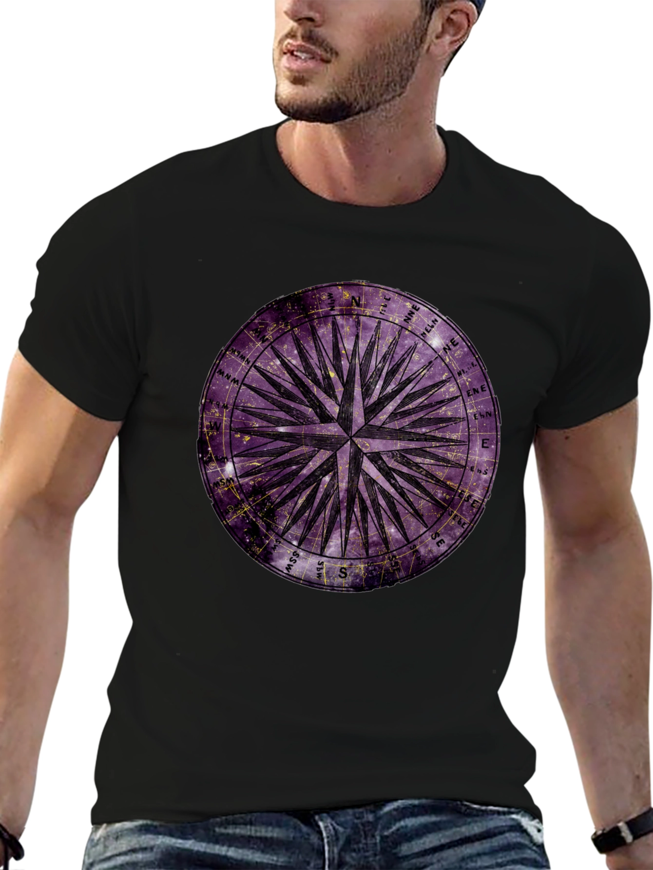 Celestial Compass Graphic Tee