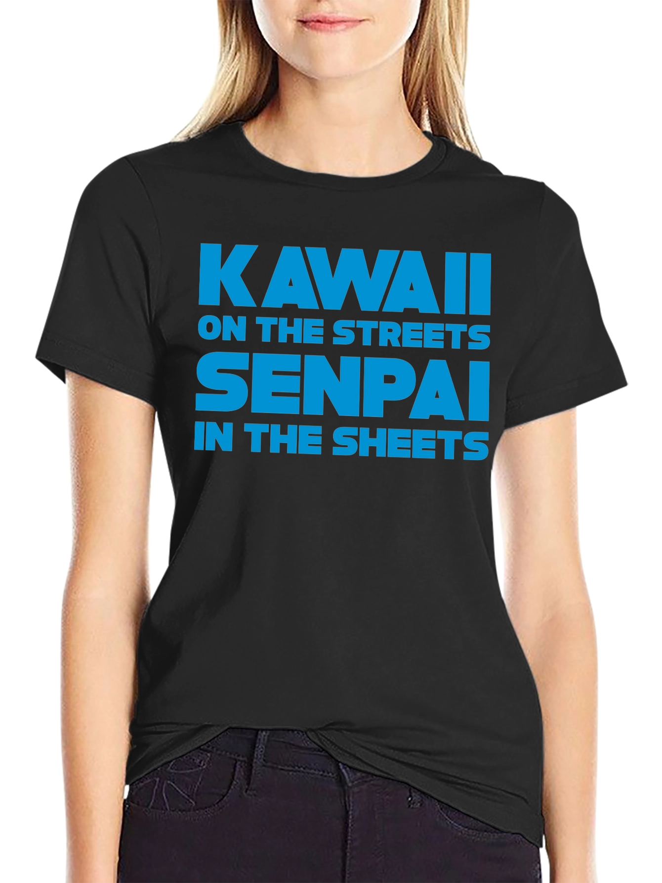 Kawaii Senpai T-Shirt - Anime Style