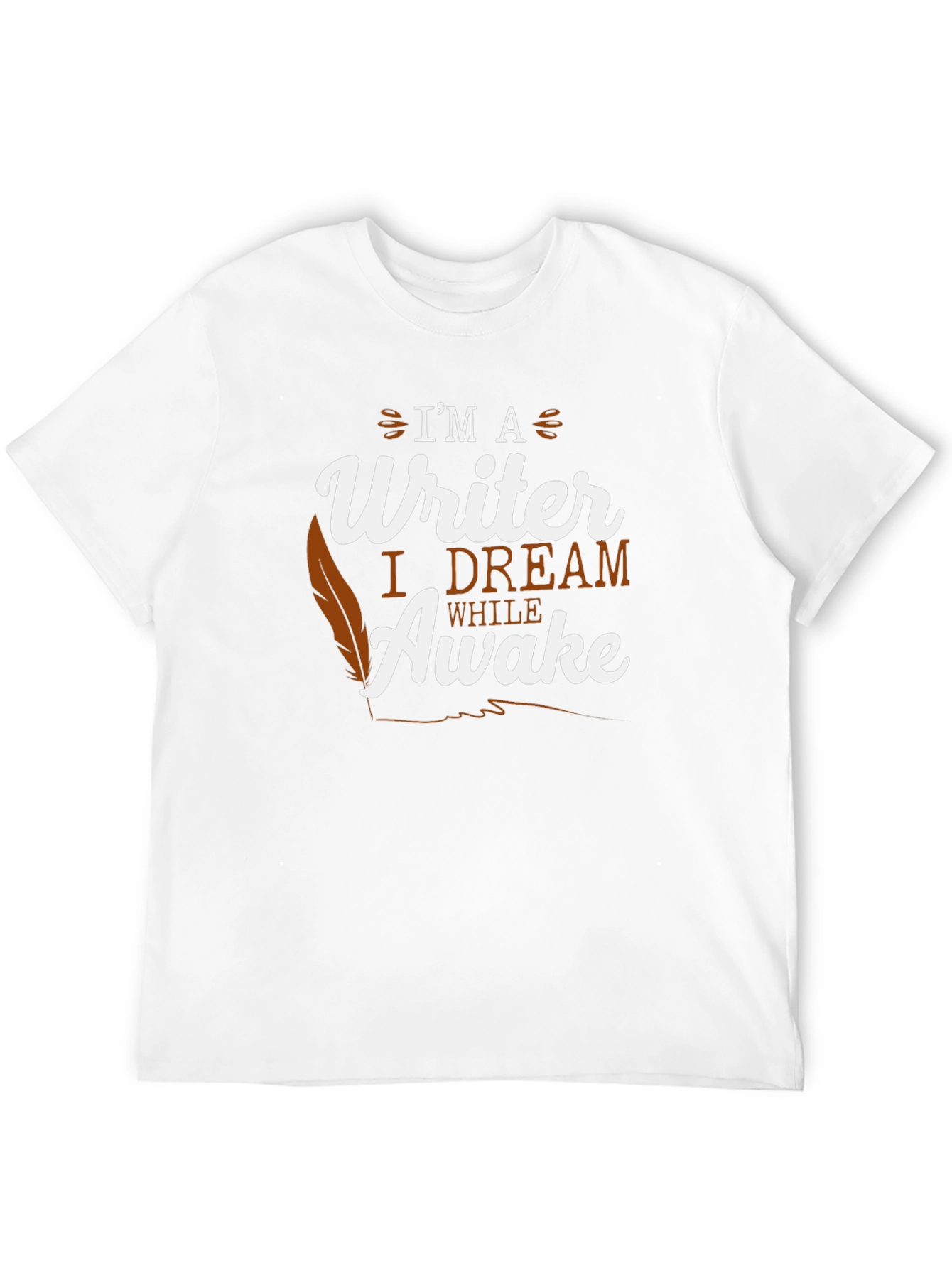 Im A Writer Dream While Awake Black T-Shirt