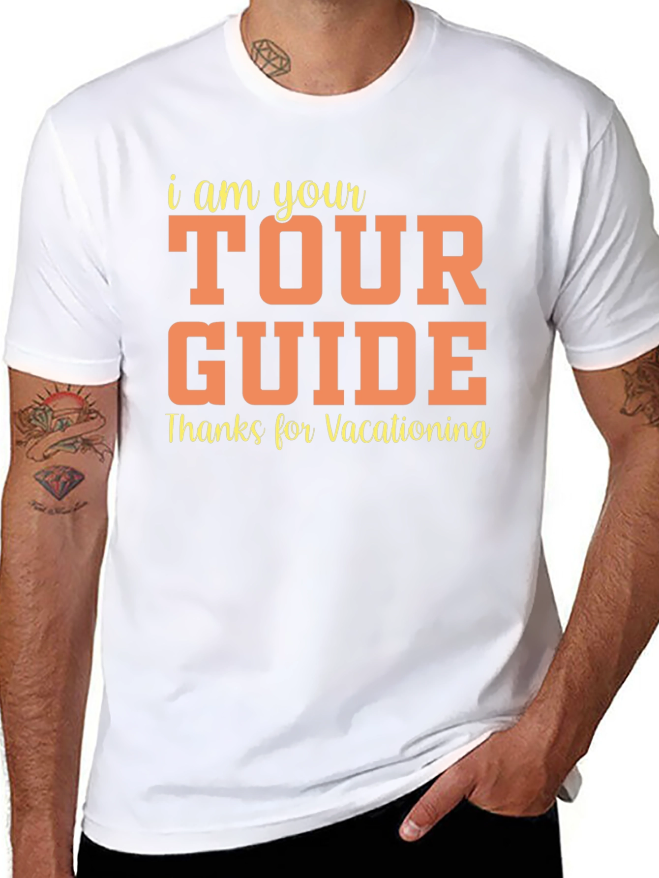 Tour Guide Vacationing Tee
