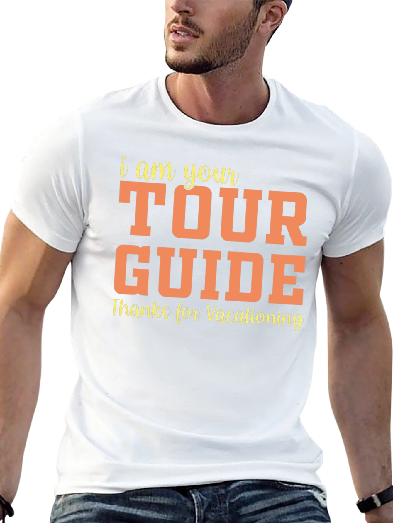 Tour Guide Vacationing Tee