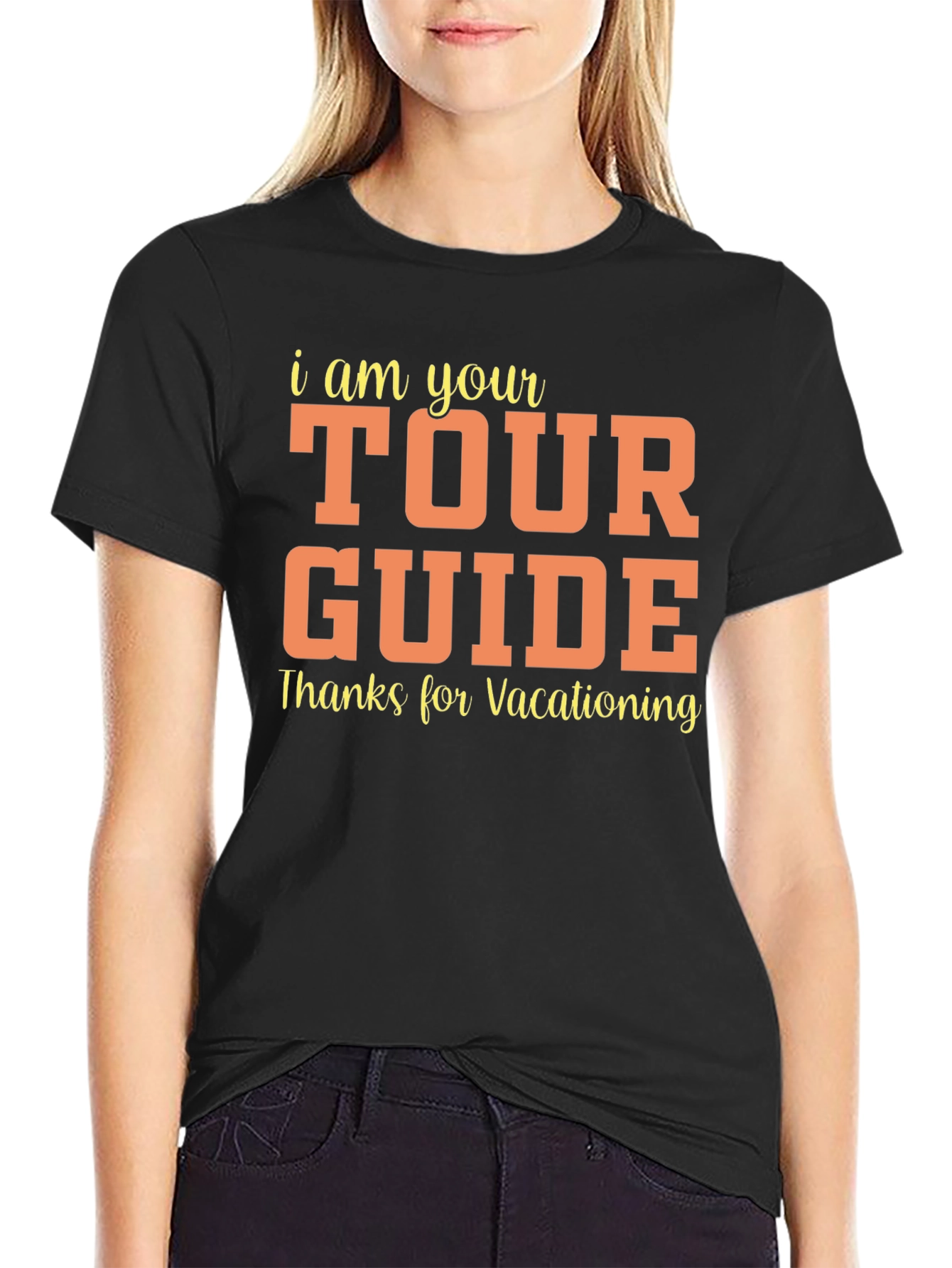 Tour Guide Vacationing Tee