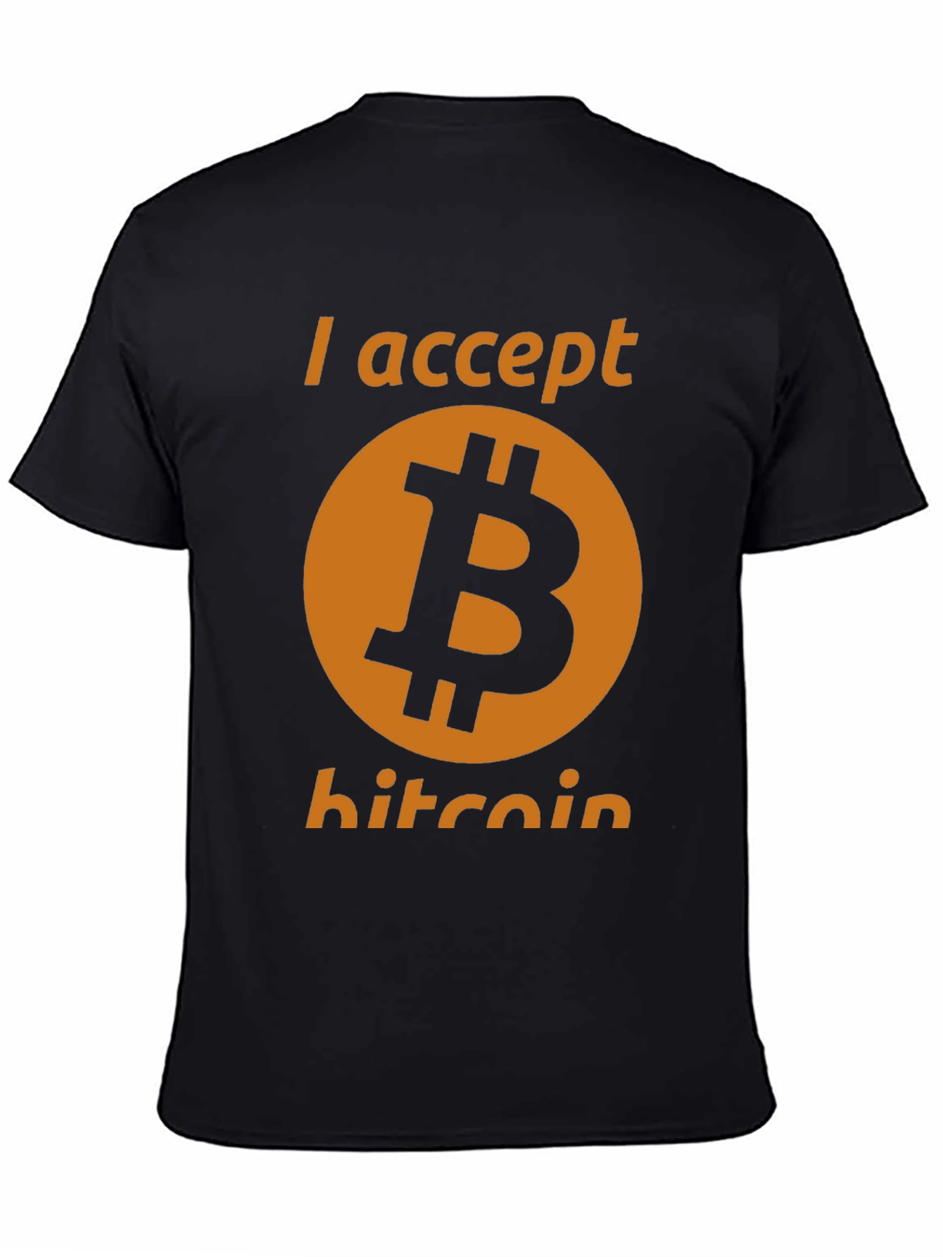 I Accept Bitcoin T-Shirt - Crypto Currency Tee