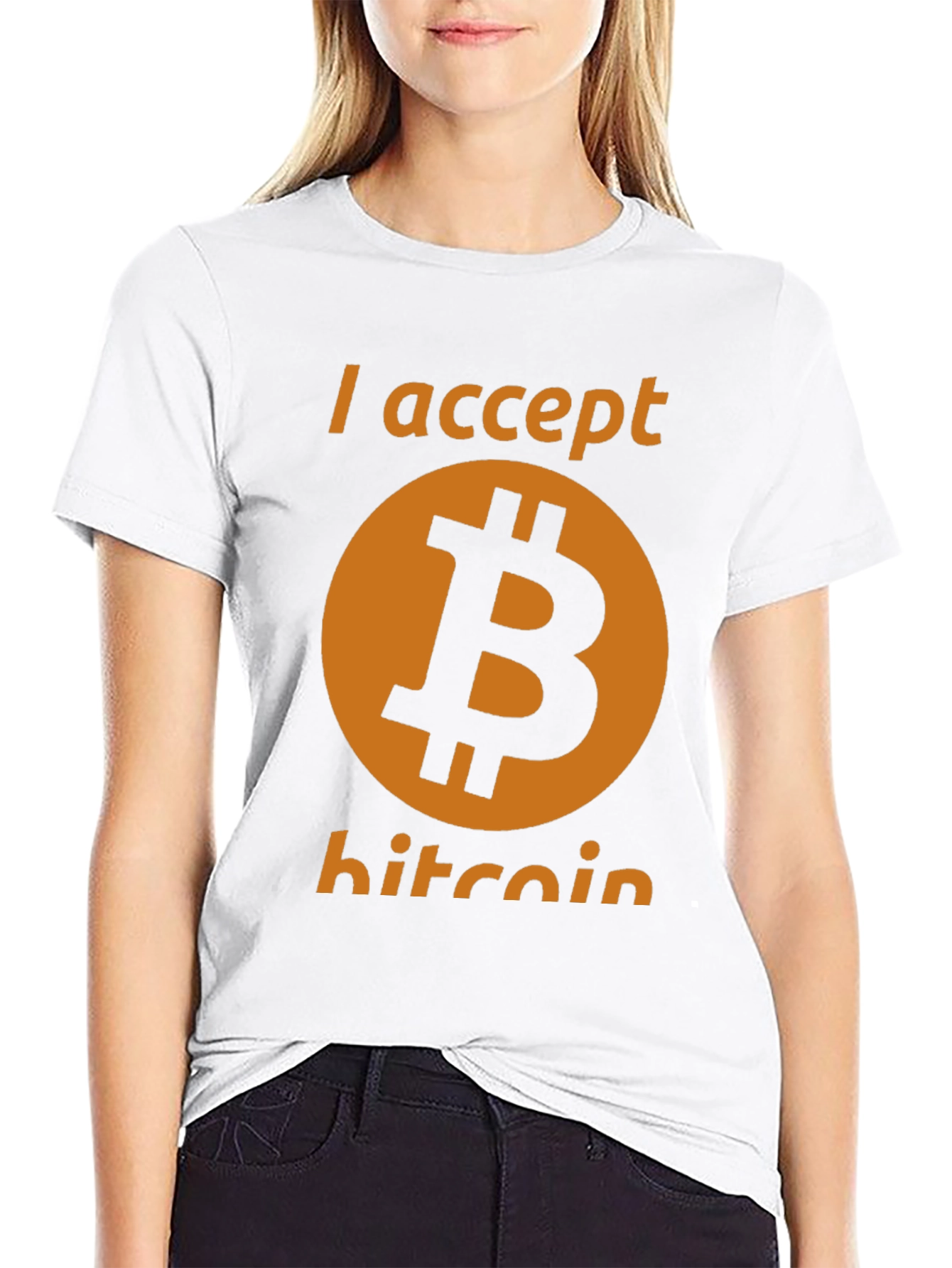 I Accept Bitcoin T-Shirt - Crypto Currency Tee