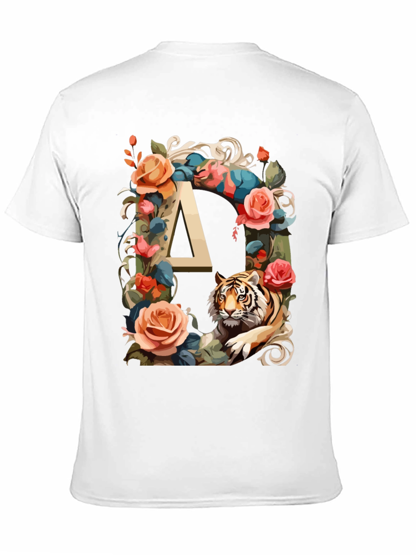 Floral Tiger Delta T-Shirt
