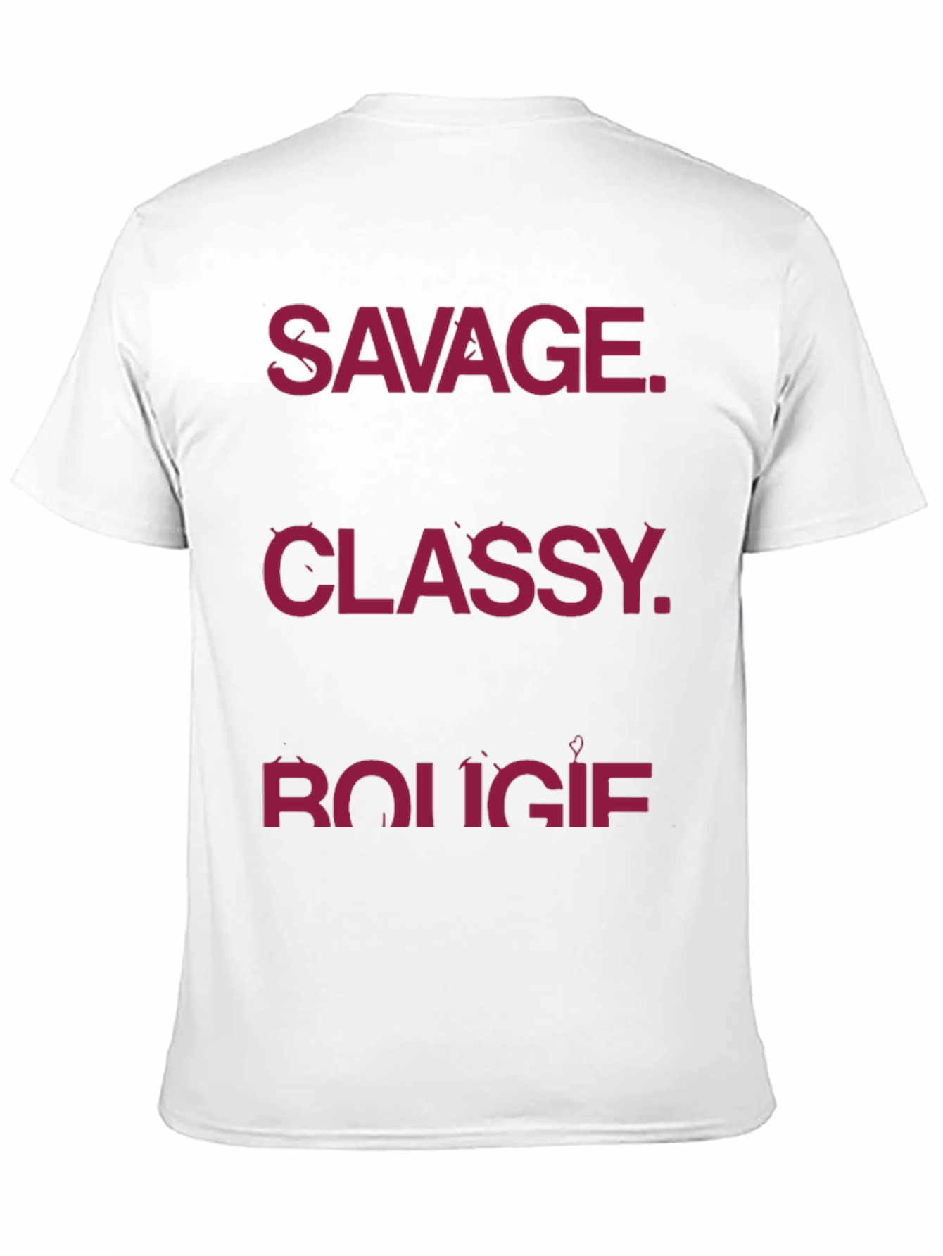 Savage Classy Bougie Graphic Tee