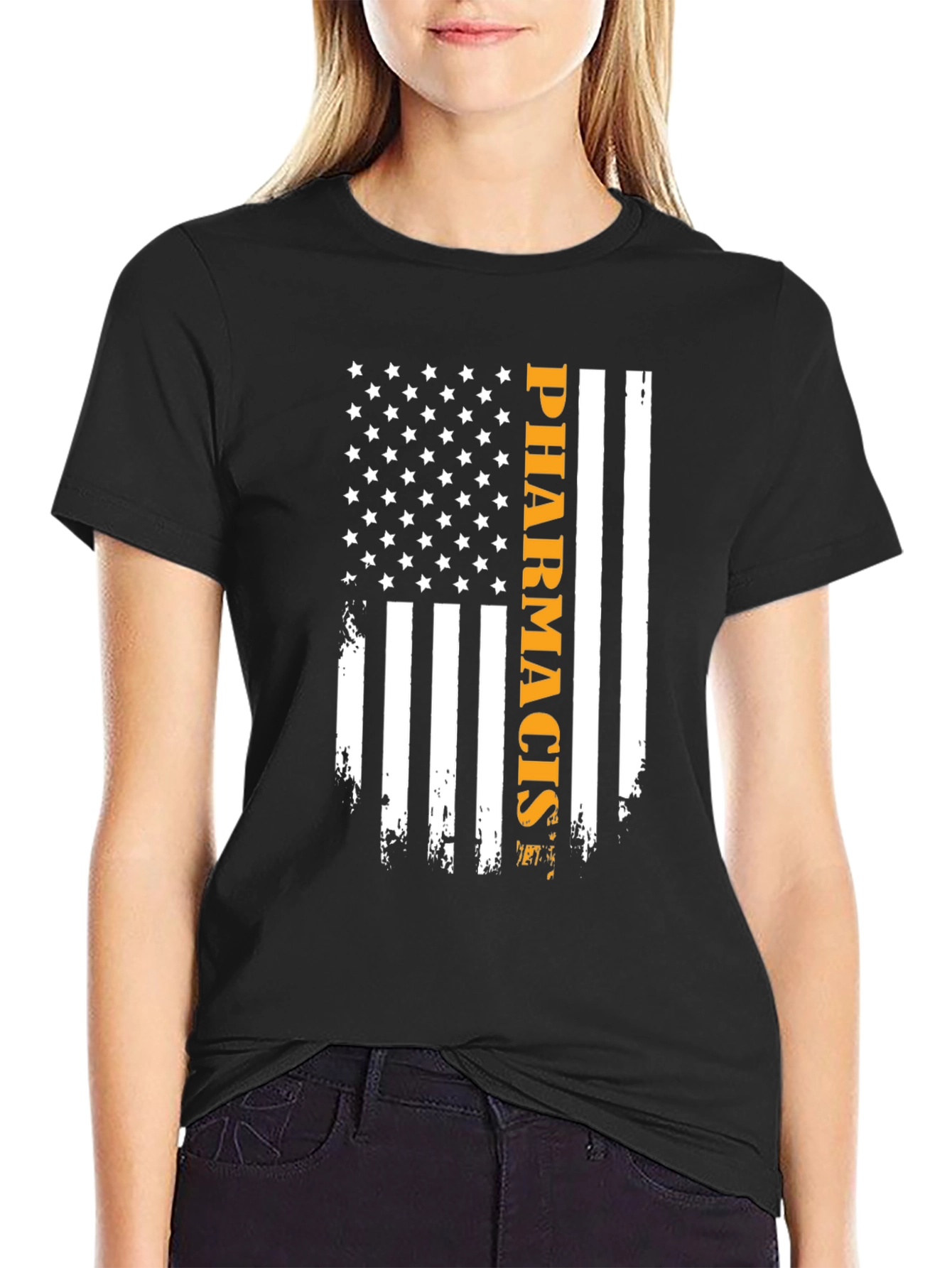 American Flag Pharmacist T-Shirt
