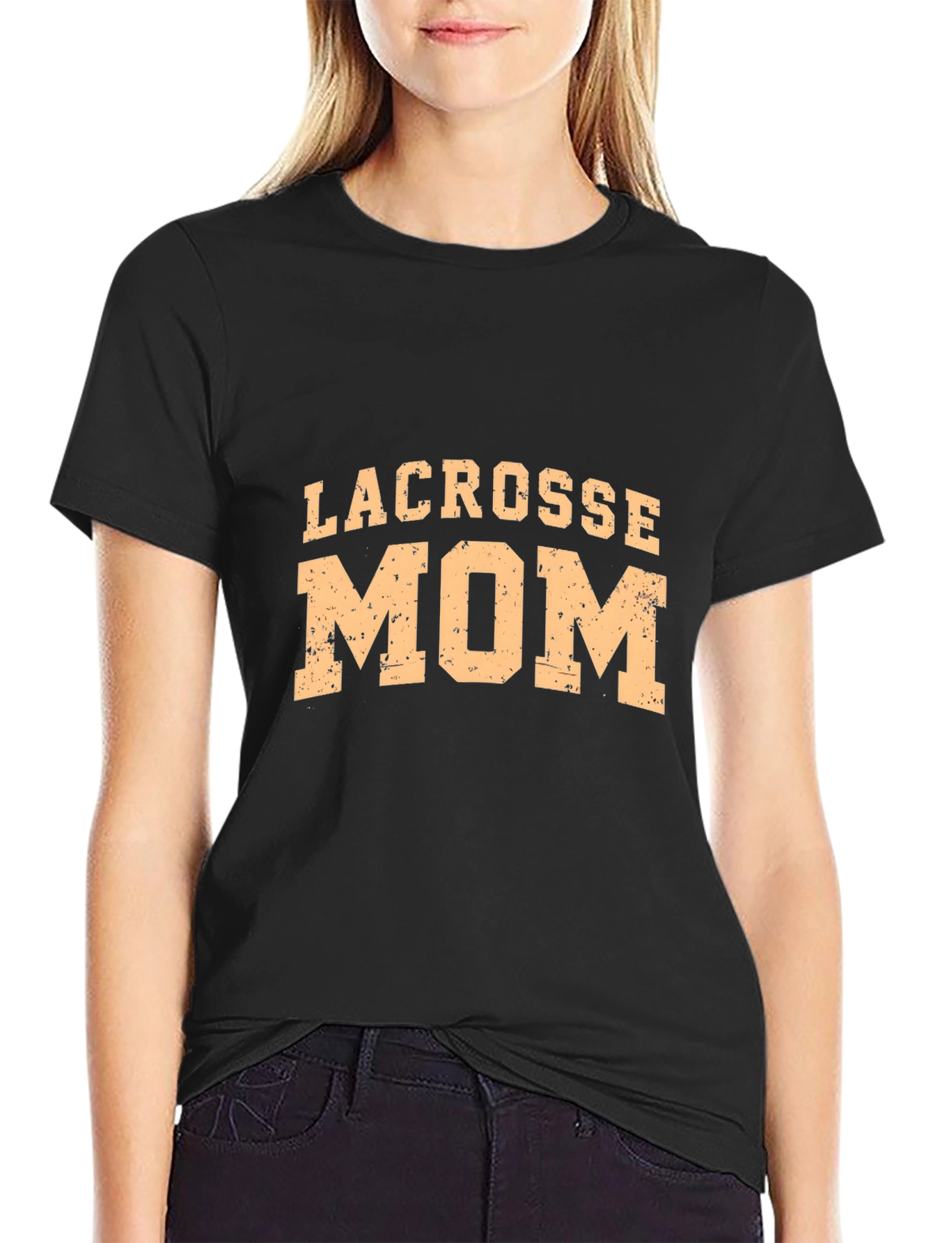 Lacrosse Mom Graphic T-Shirt