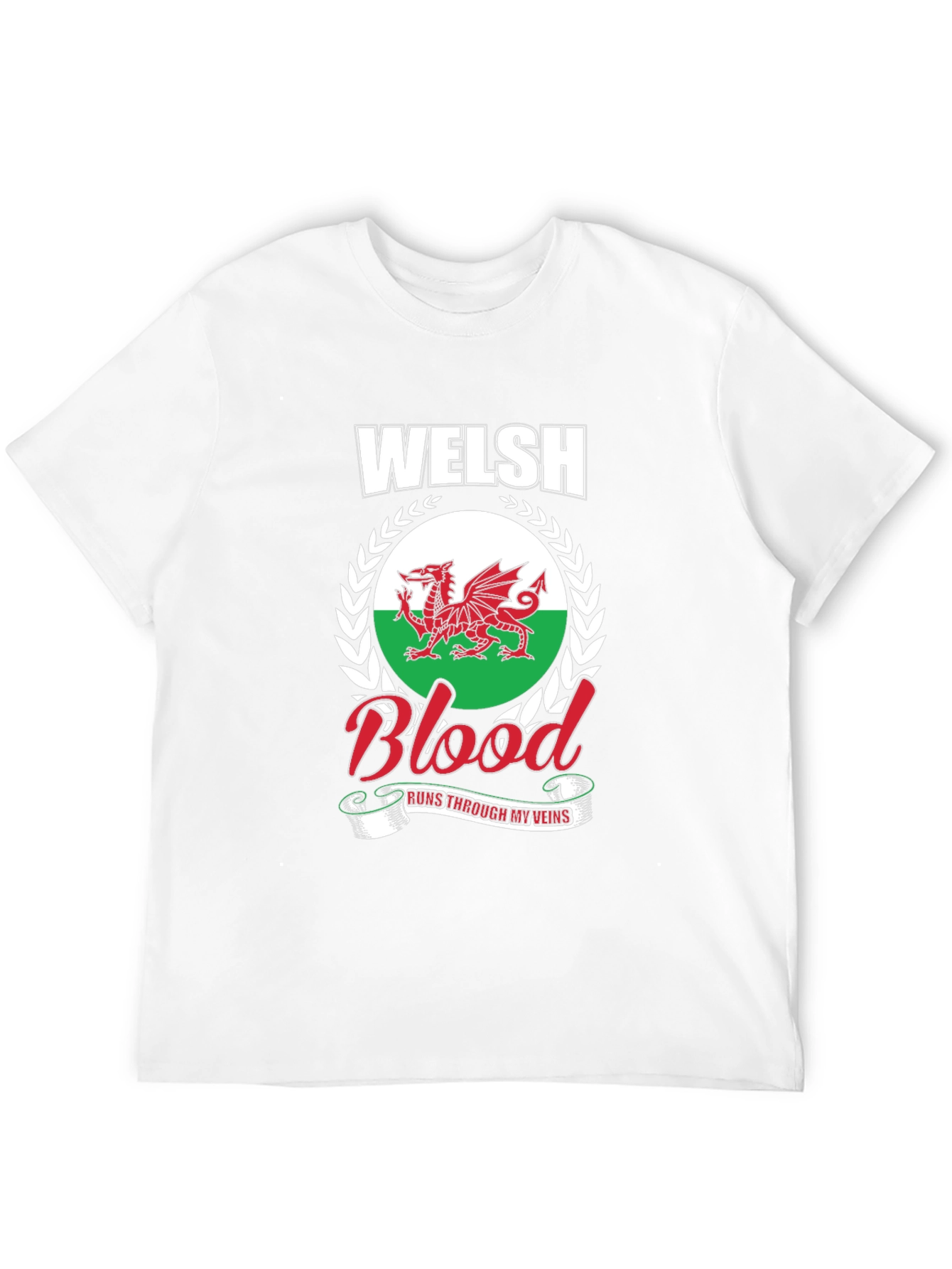 Welsh Blood T-Shirt - Wales Dragon Tee