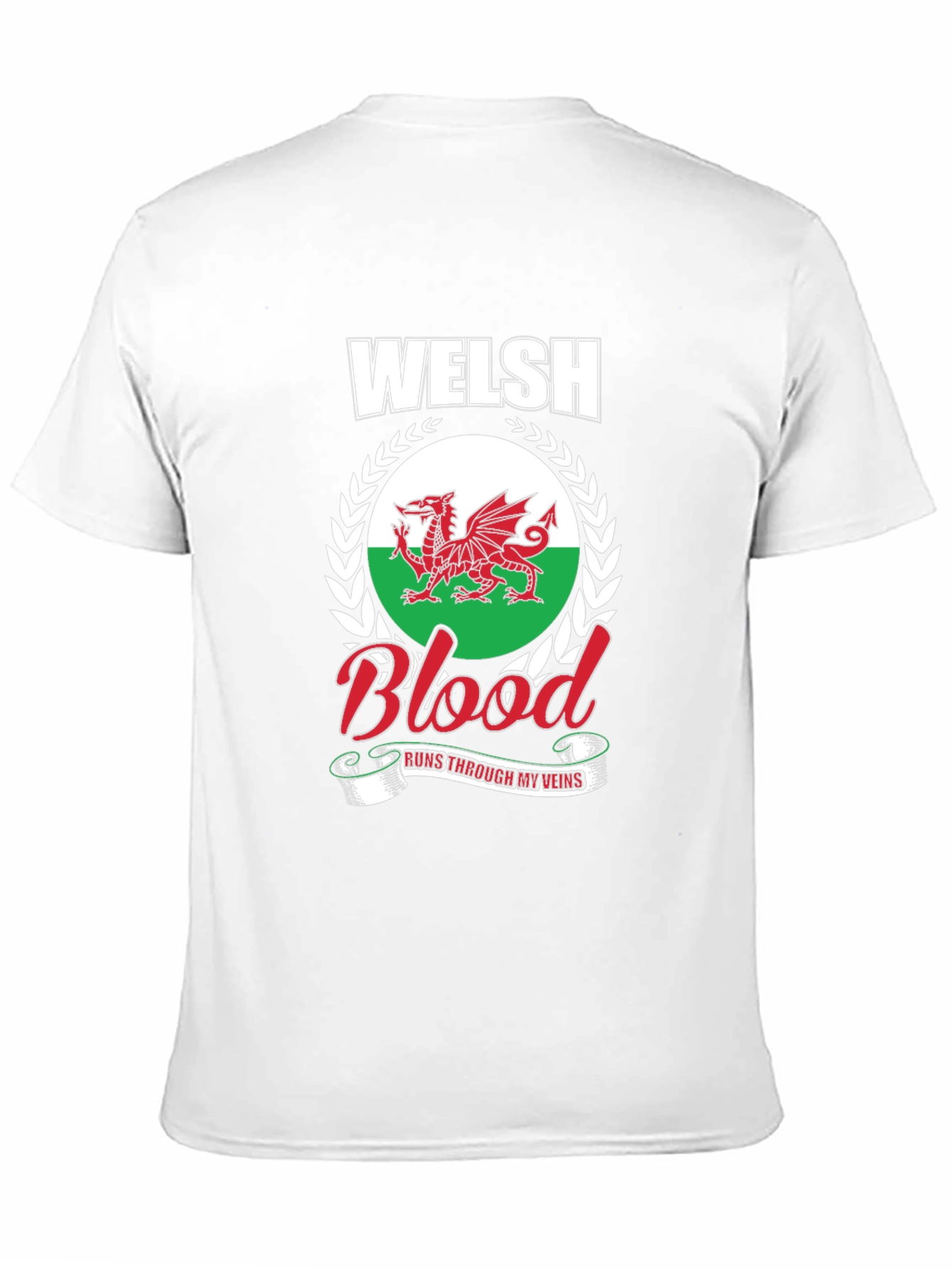 Welsh Blood T-Shirt - Wales Dragon Tee
